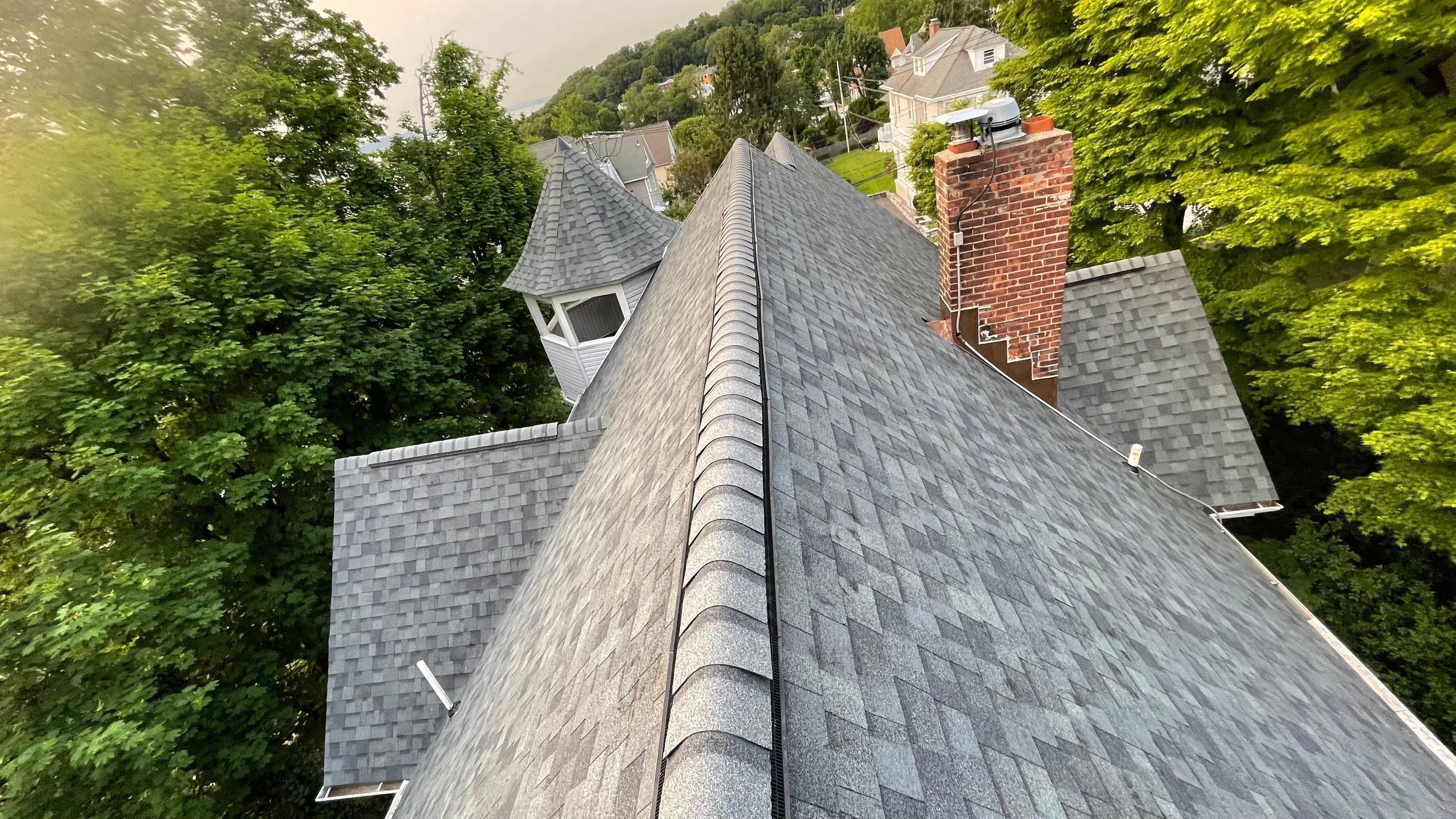 Project in Yonkers by The Energy Efficient Roofer & George's Seamless Gutters