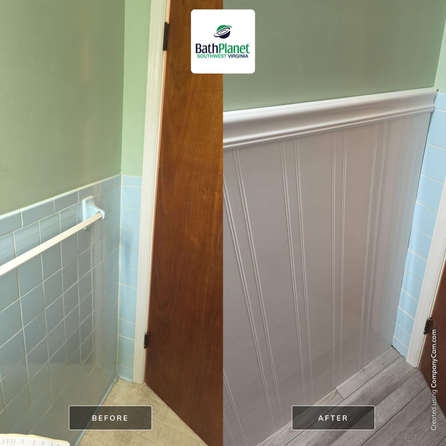 Tub to Shower Remodel by BathPlanet SW Virginia