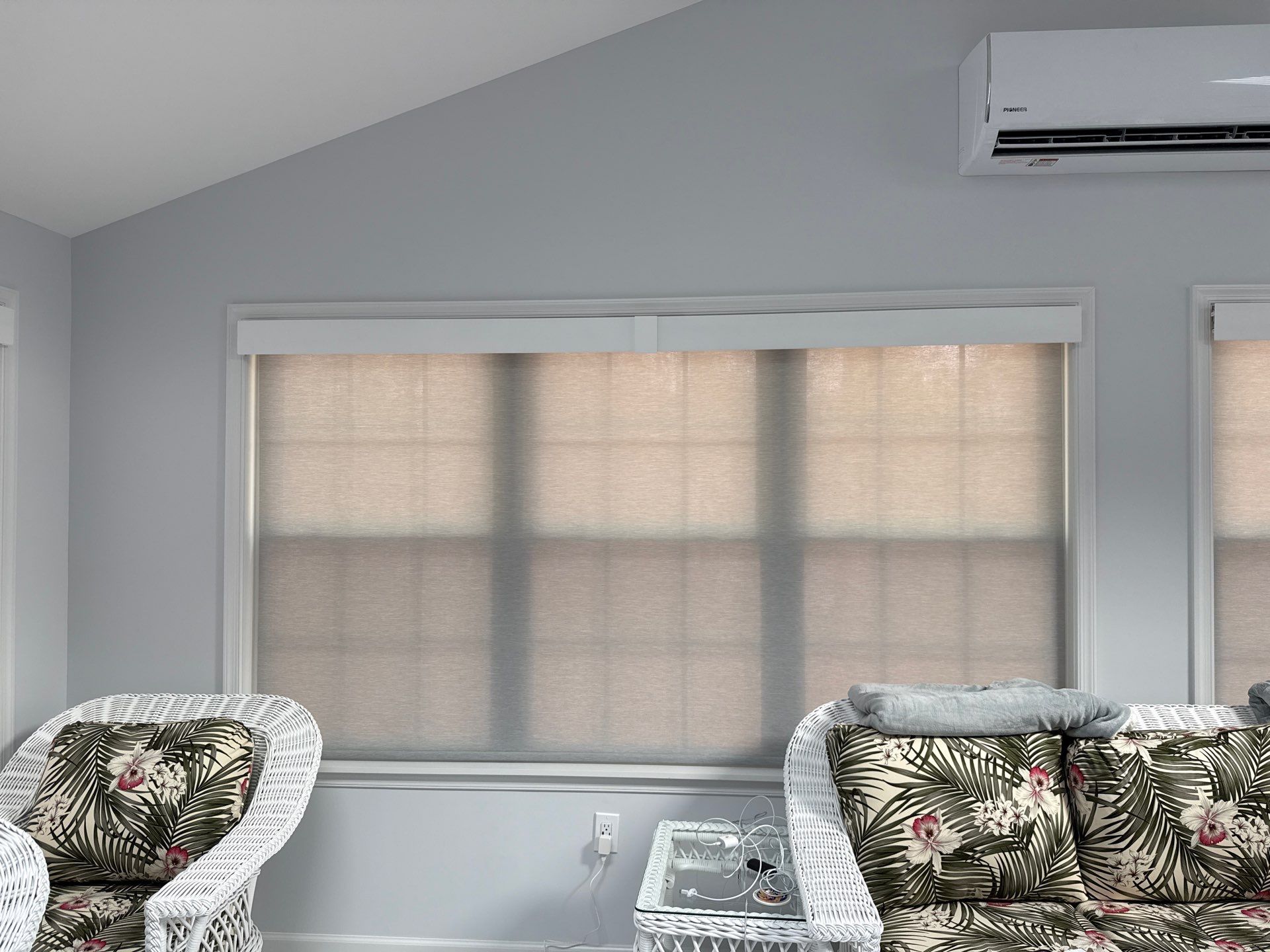 Roller Shade Project in Owings, MD by Southern Maryland Custom Blinds