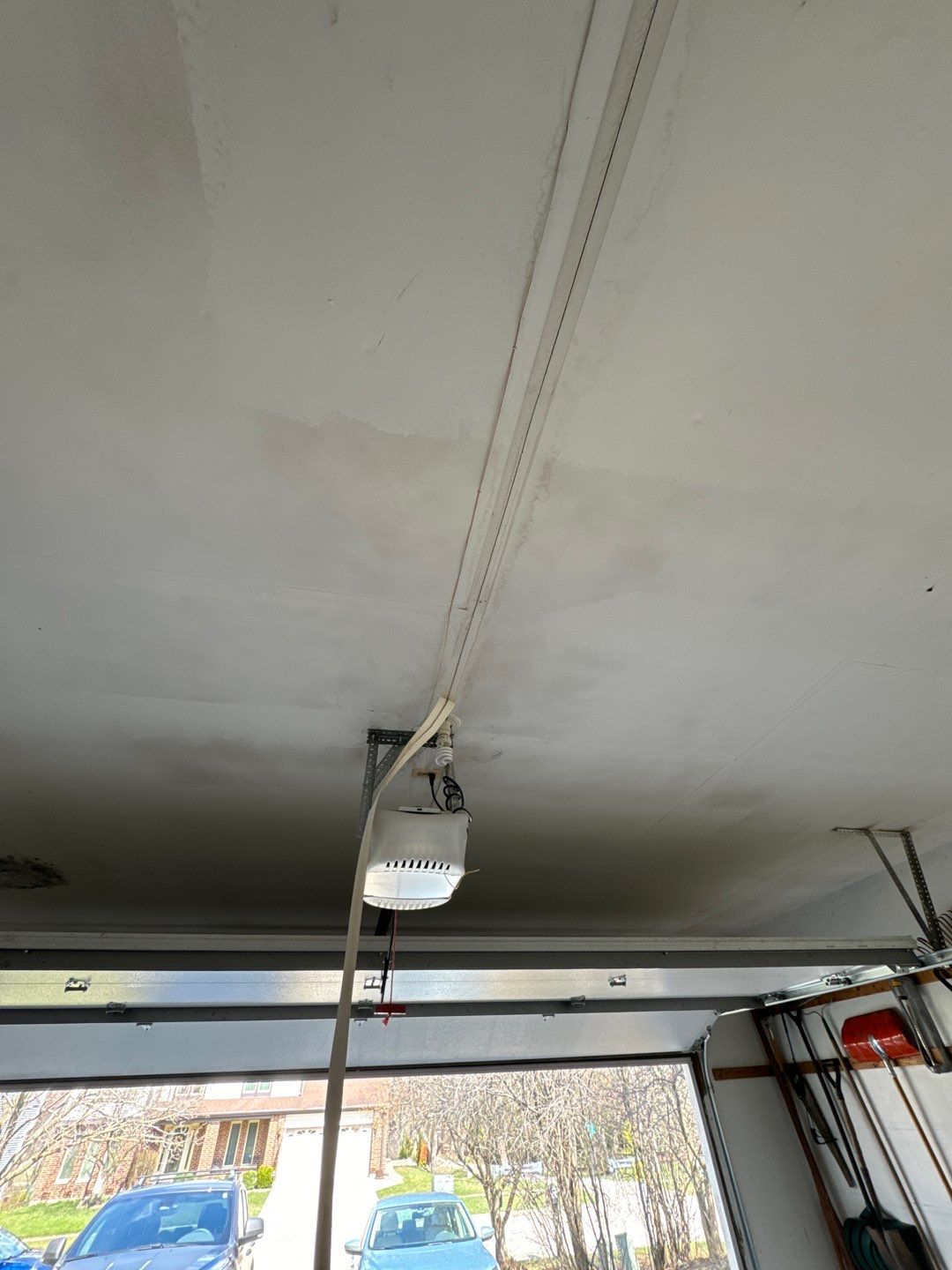 Garage Ceiling Water Damage/Mold Remediation by Chicagoland Water Medics