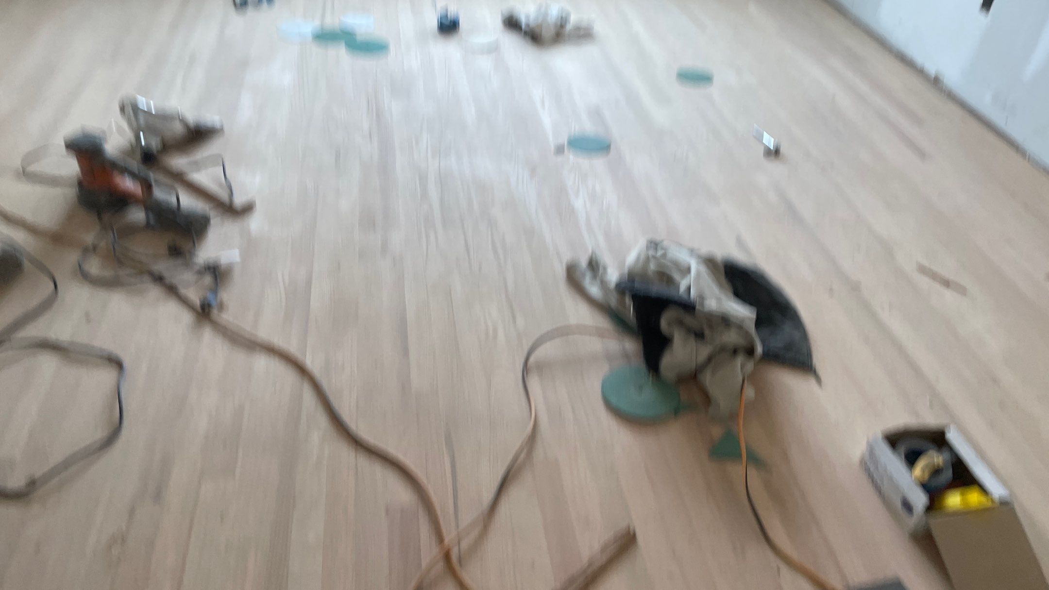 Remodeled Home with new tile floors, Showers and Refinished Oak Floors with stain and Waterbased Finish by Footprints Floors of Coastal Carolina