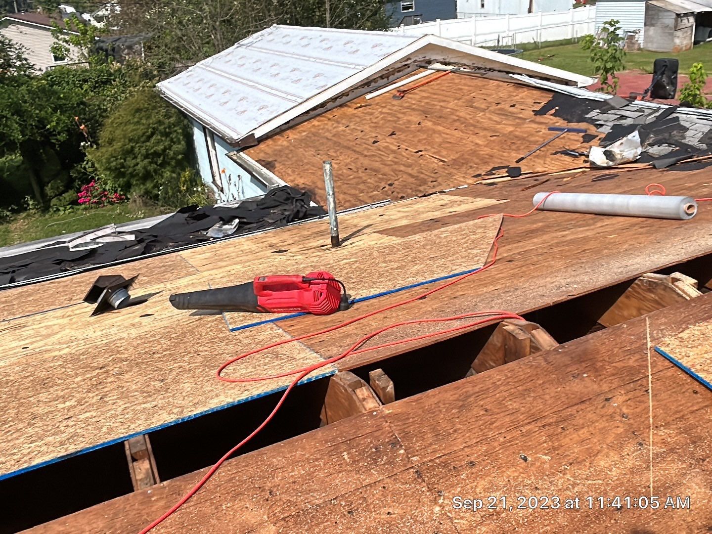 Residential Roofing Repair using Metal by Mr. Roofer