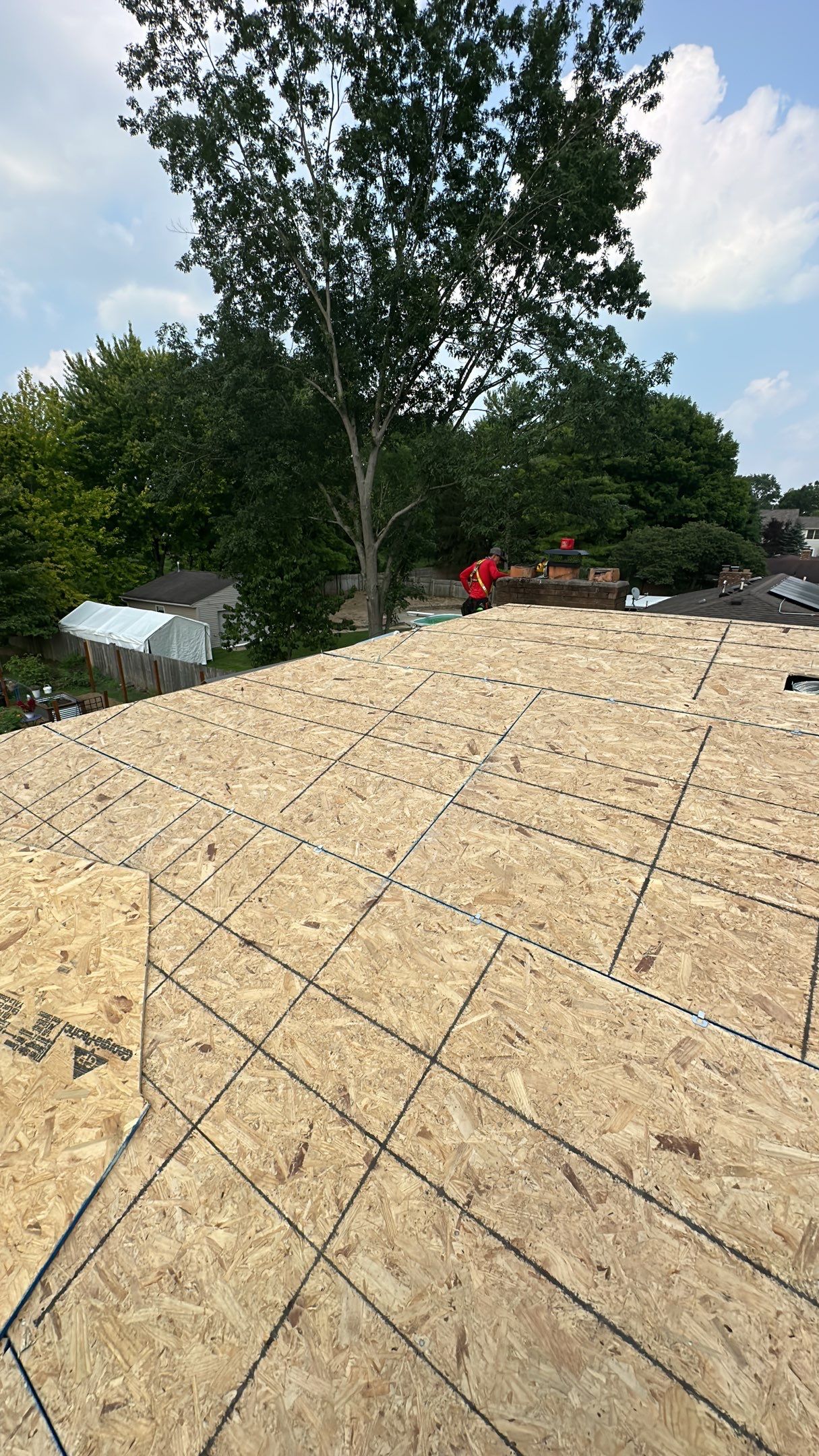 Residential Roof Install with Driftwood Shingles by WIW Enterprises Inc