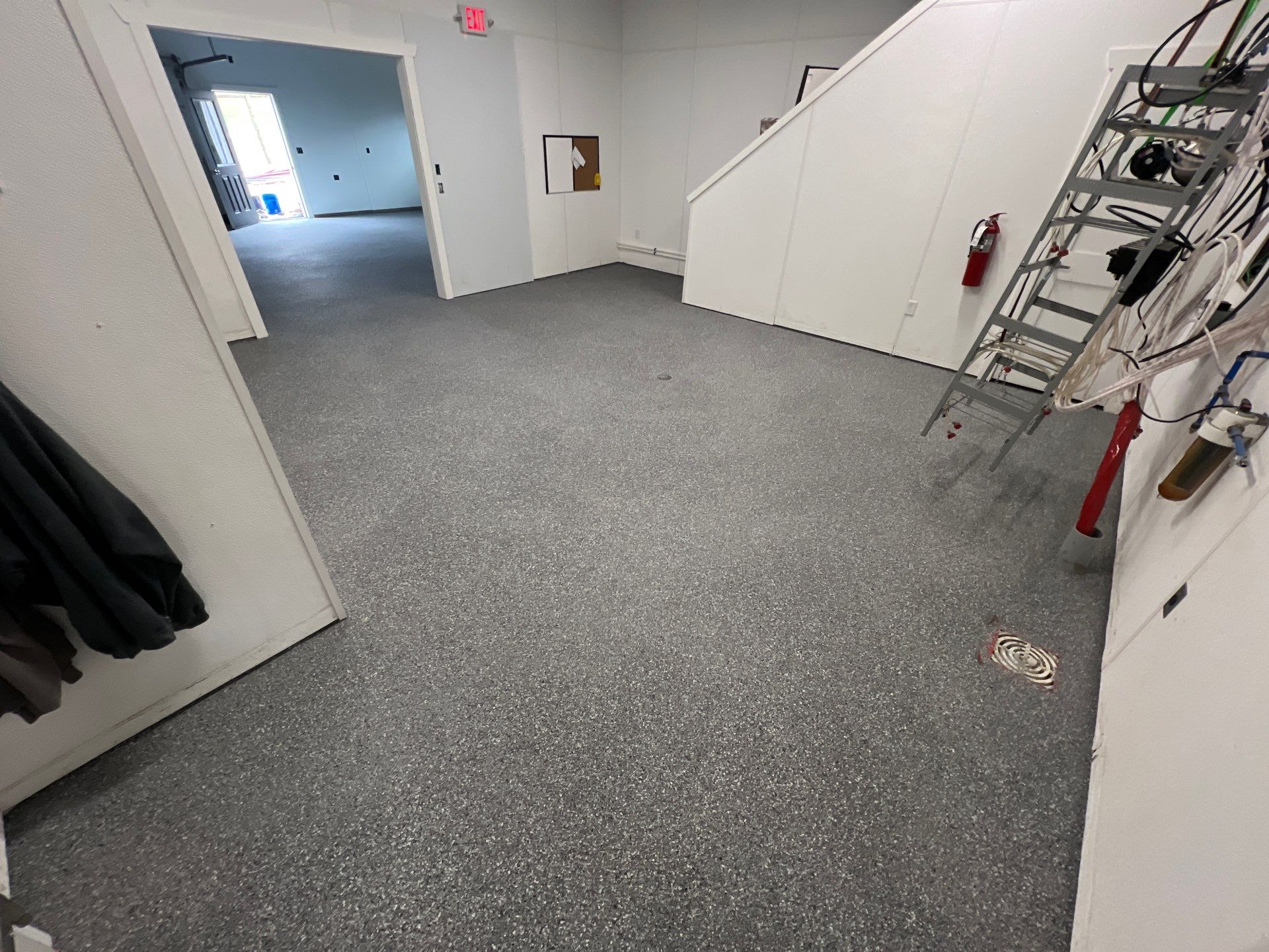 Epoxy floor coatings throughout multiple Farm Buildings!! by Gordon Painting