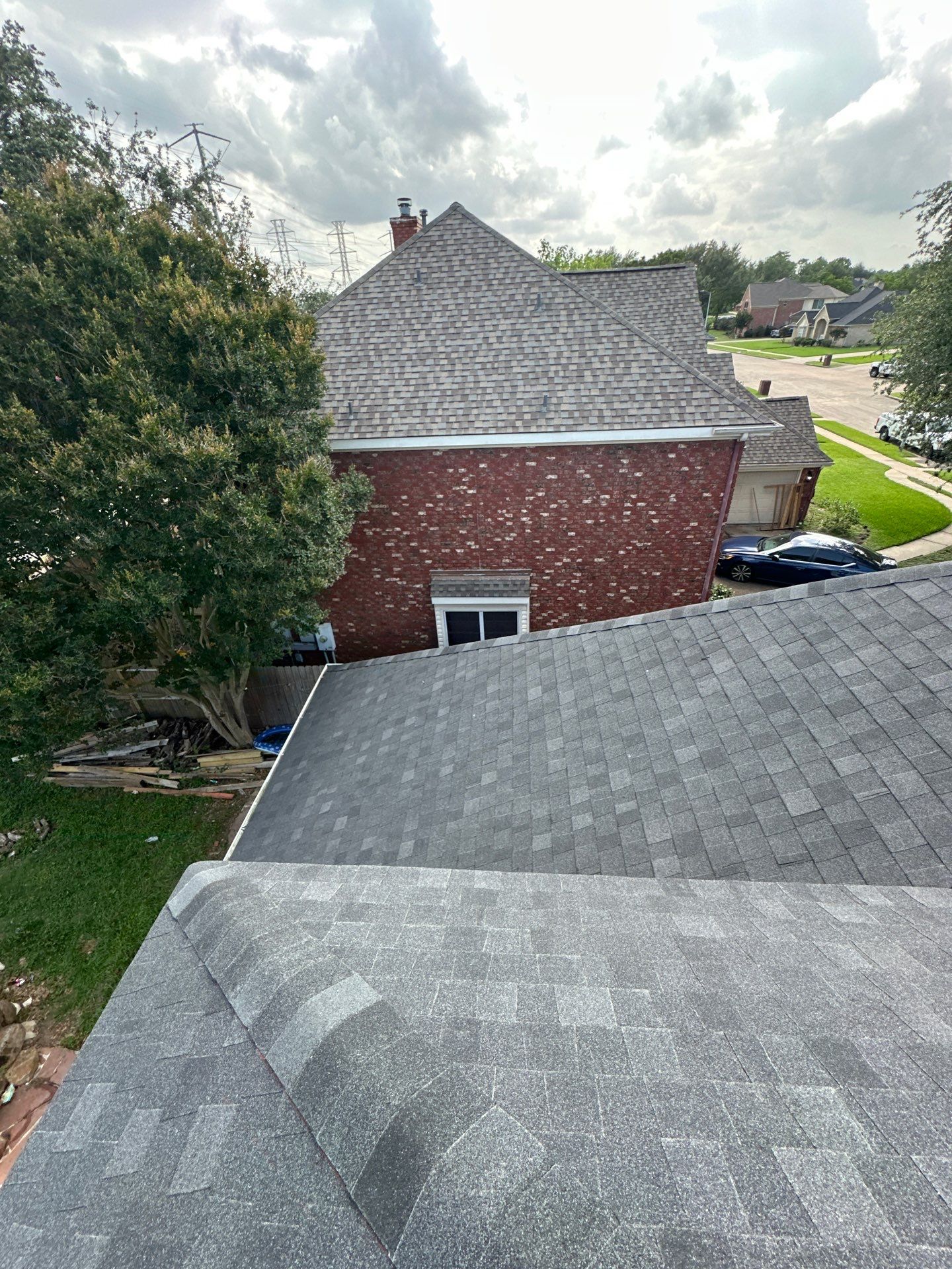 Project in Deer Park by Motion Roofing