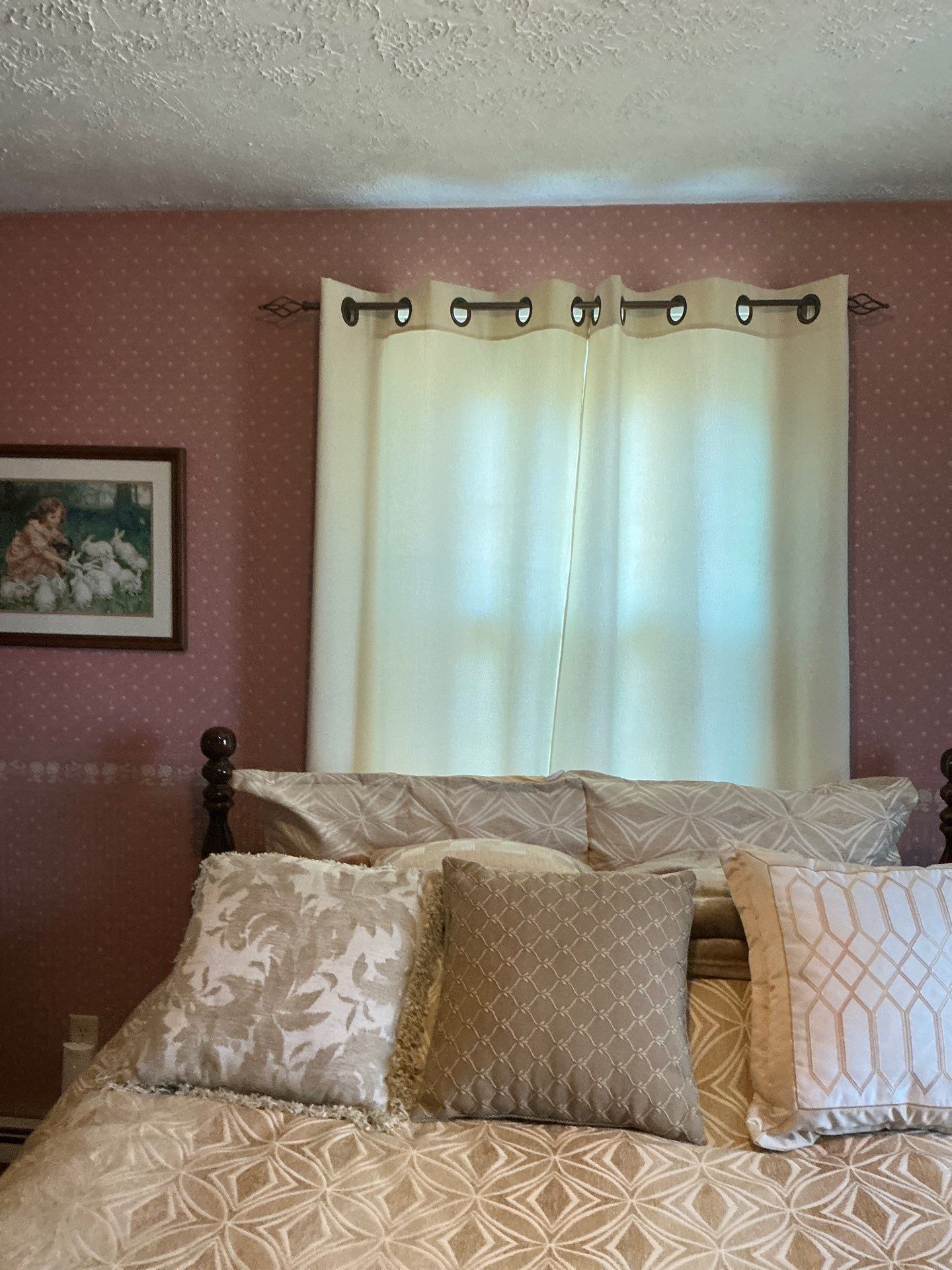 Interior Bedroom Painting and Drywall Repair in Manchester by The Persnickety Painters
