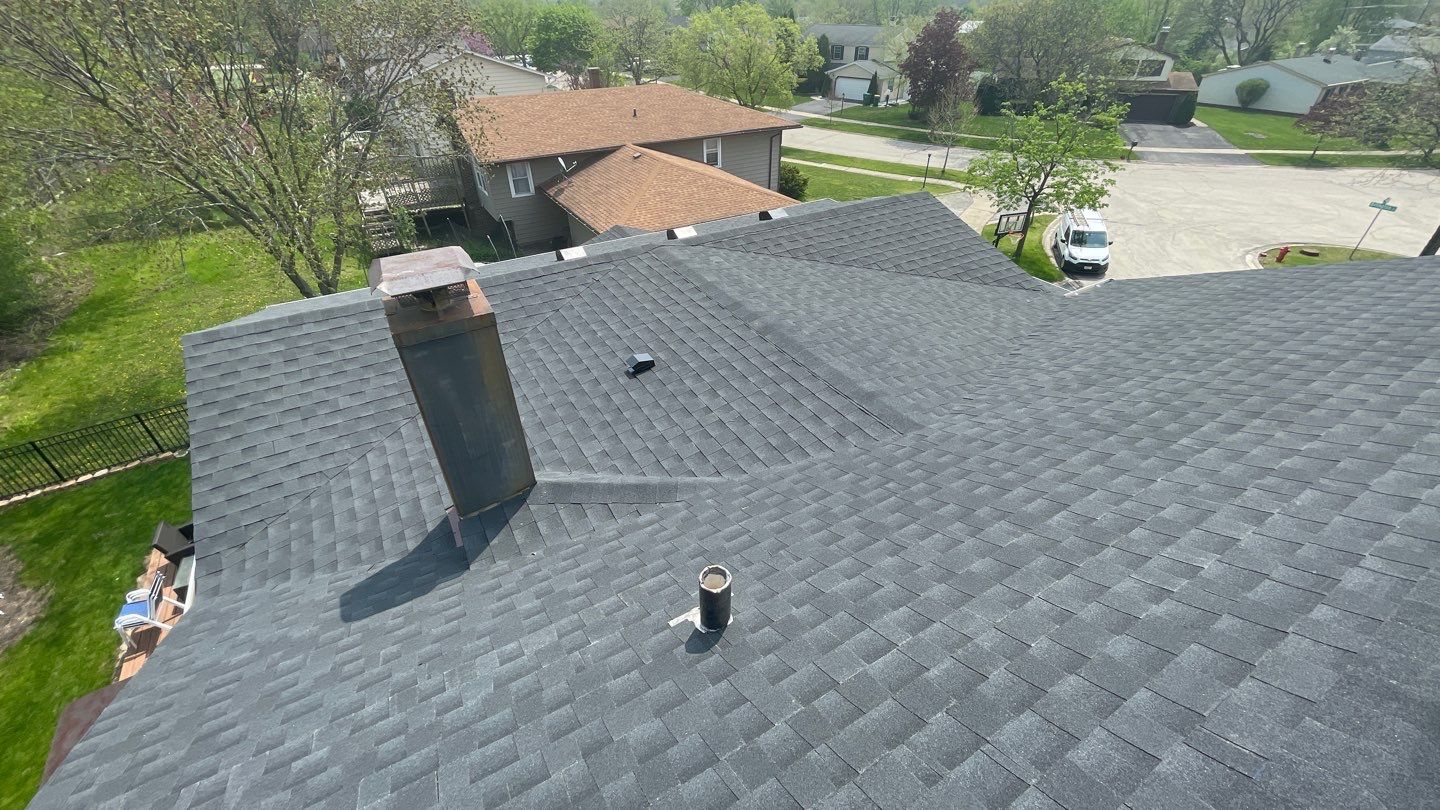 Residential Roofing Installation using GAF Timberline HDZ by Pro Home Services Inc