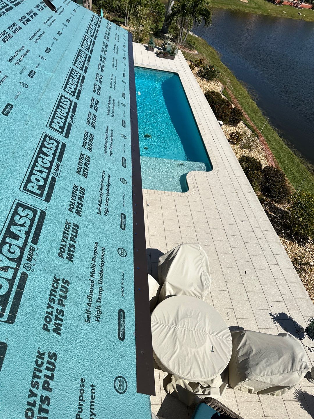Residential Roofing Installation using Standing Seam Metal Roof in Cape Coral, FL by International Roofing