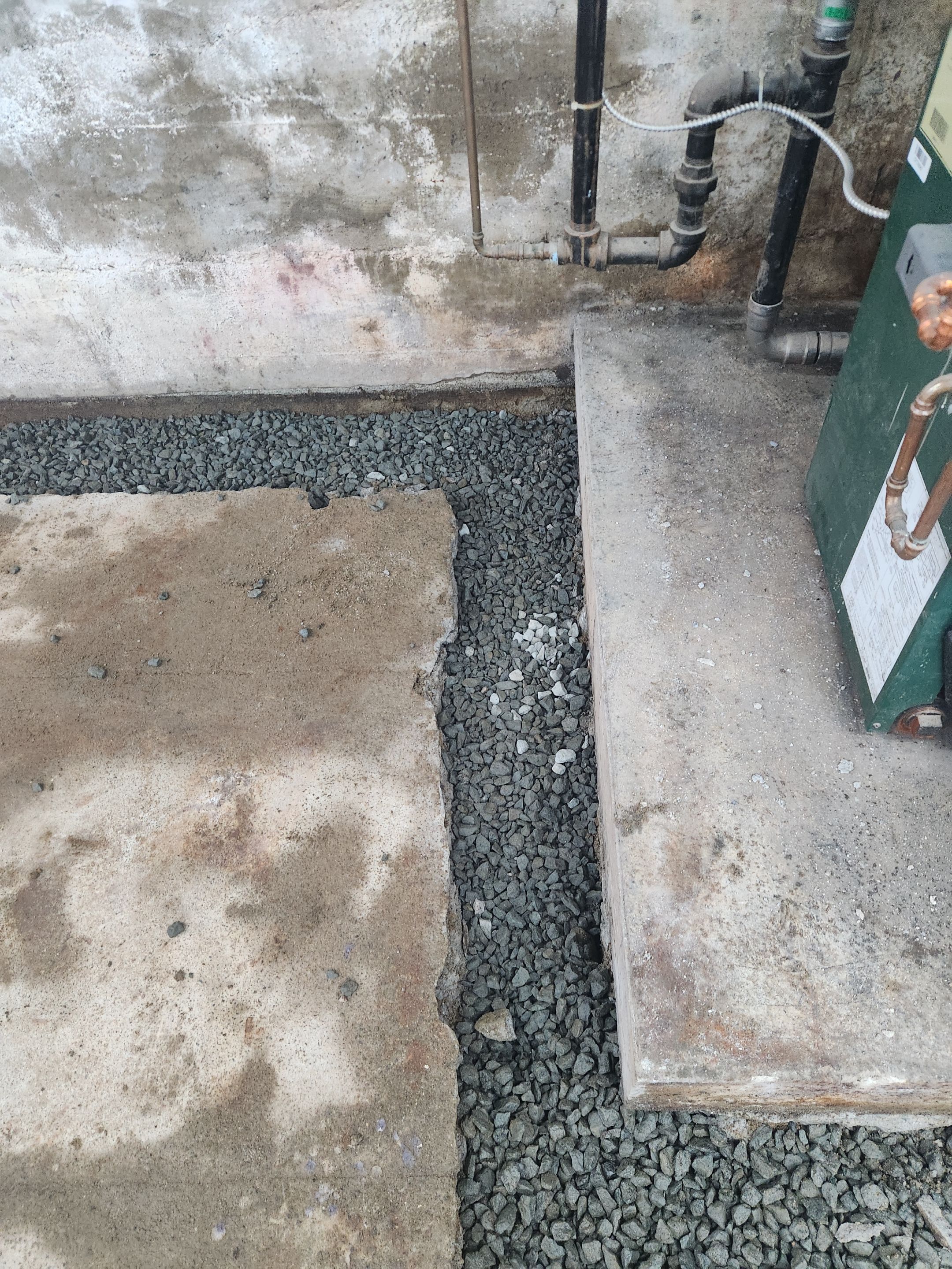 Interior French Drain Boonton NJ by Pure Service Pro, LLC 