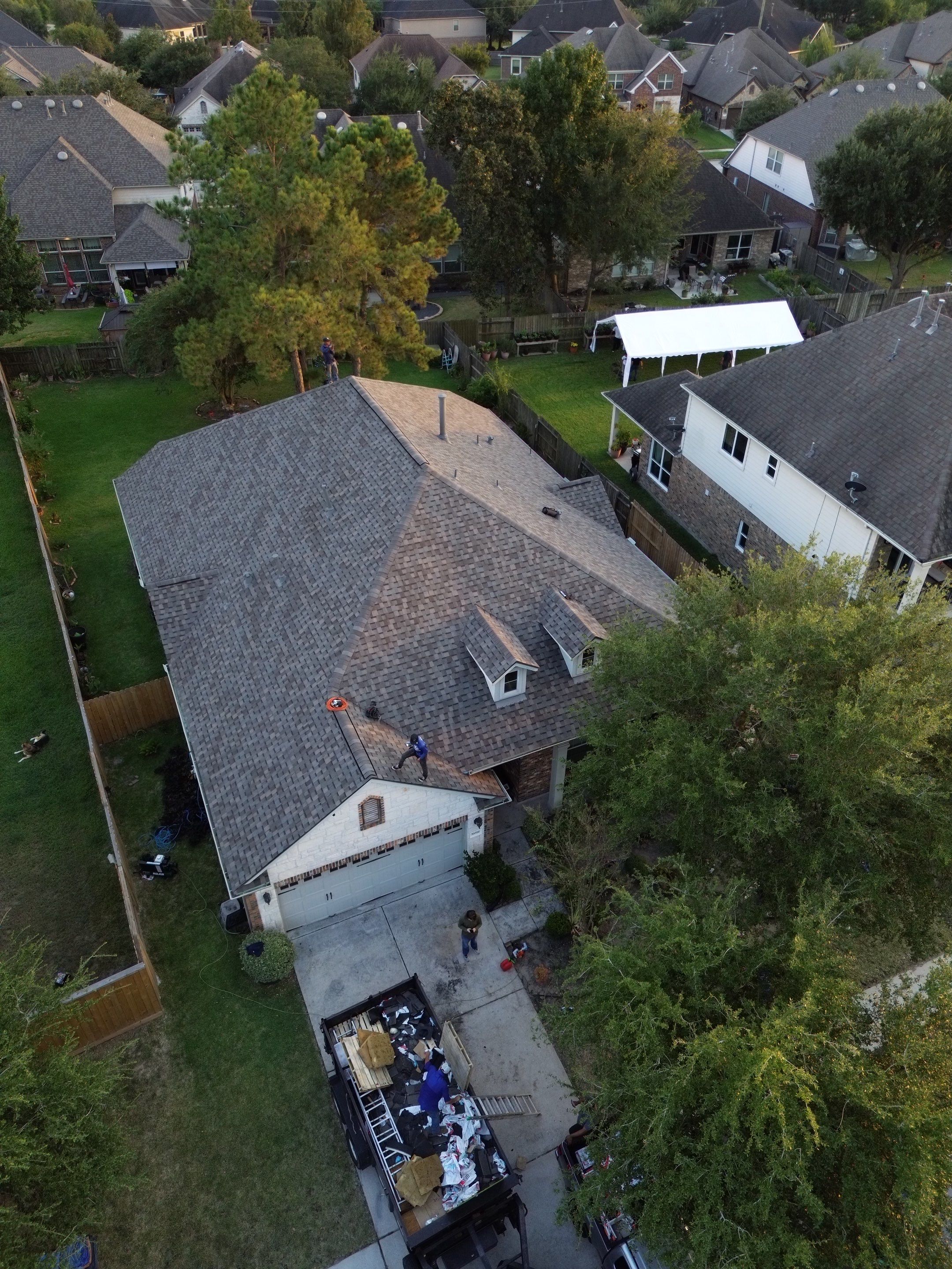 Roof Remplacement with Atlas shingles by CAP Roofing and Construction LLC
