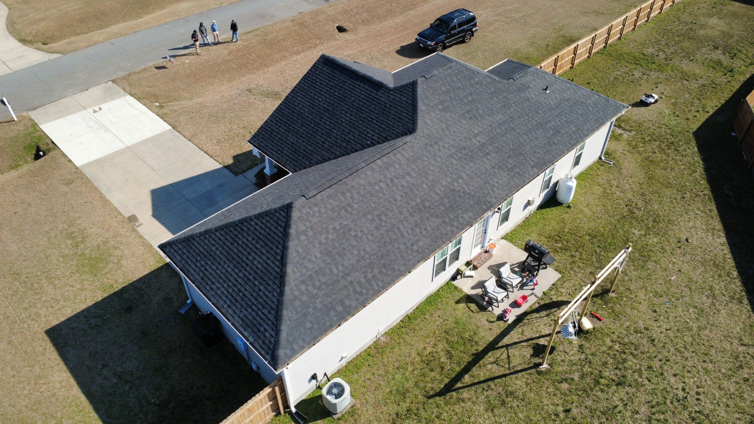 IKO Dynasty Granite Black by Alpha Sky Roofing