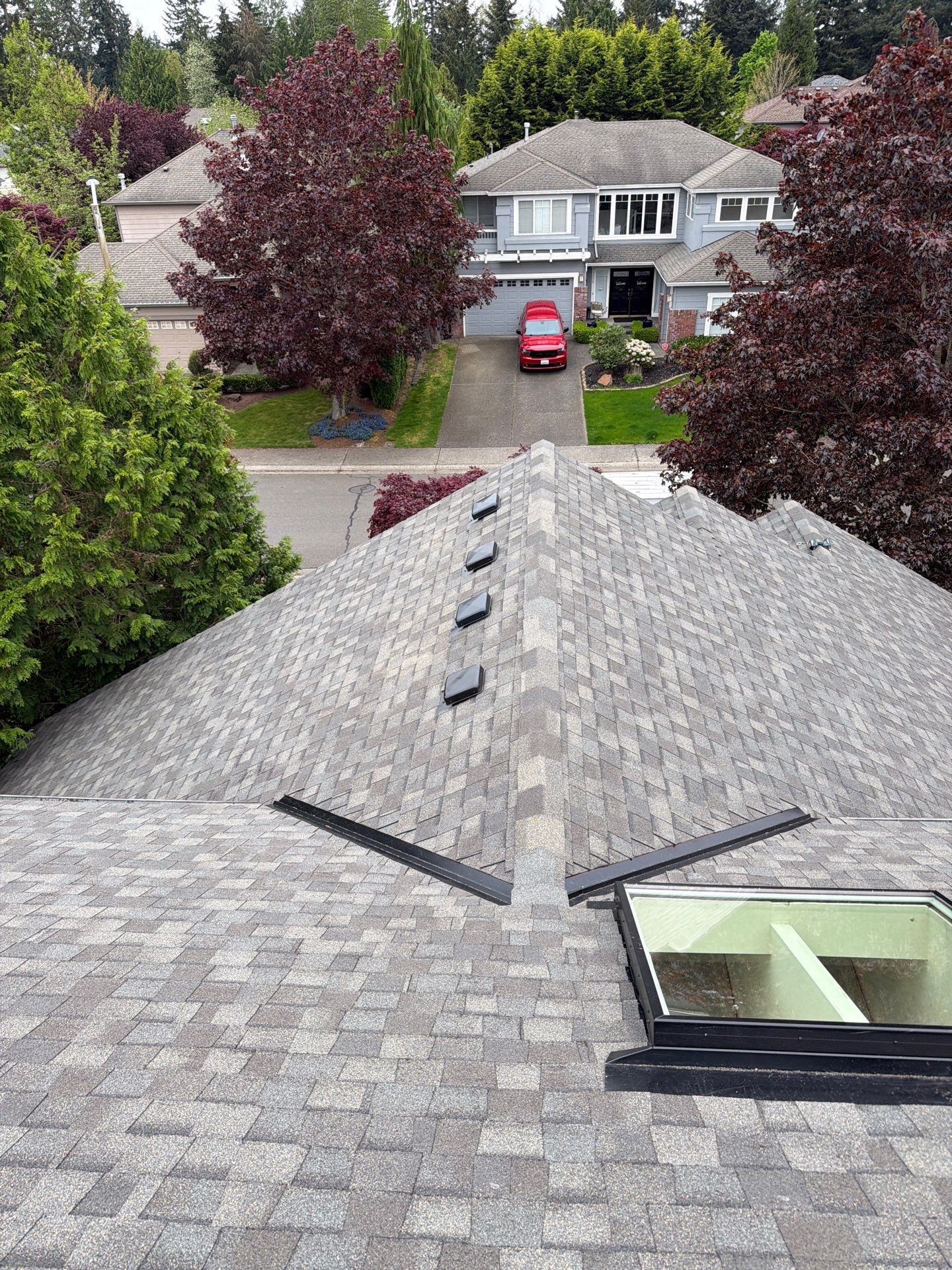 Residential Roofing Installation using GAF HDZ Shingles by Roofing Formula LLC