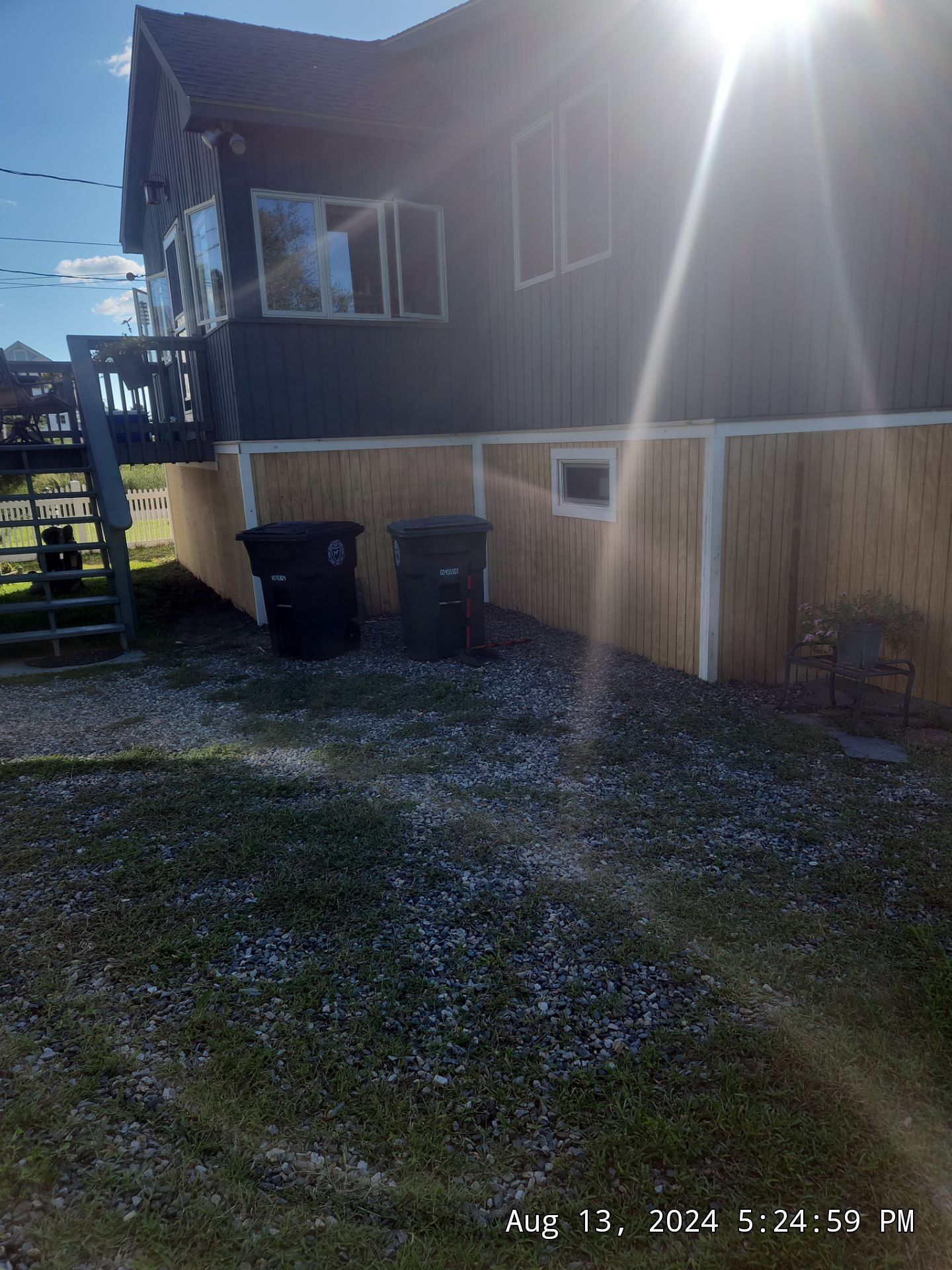 Siding Repair using New wood siding using T1-11 by A Plus Exterior