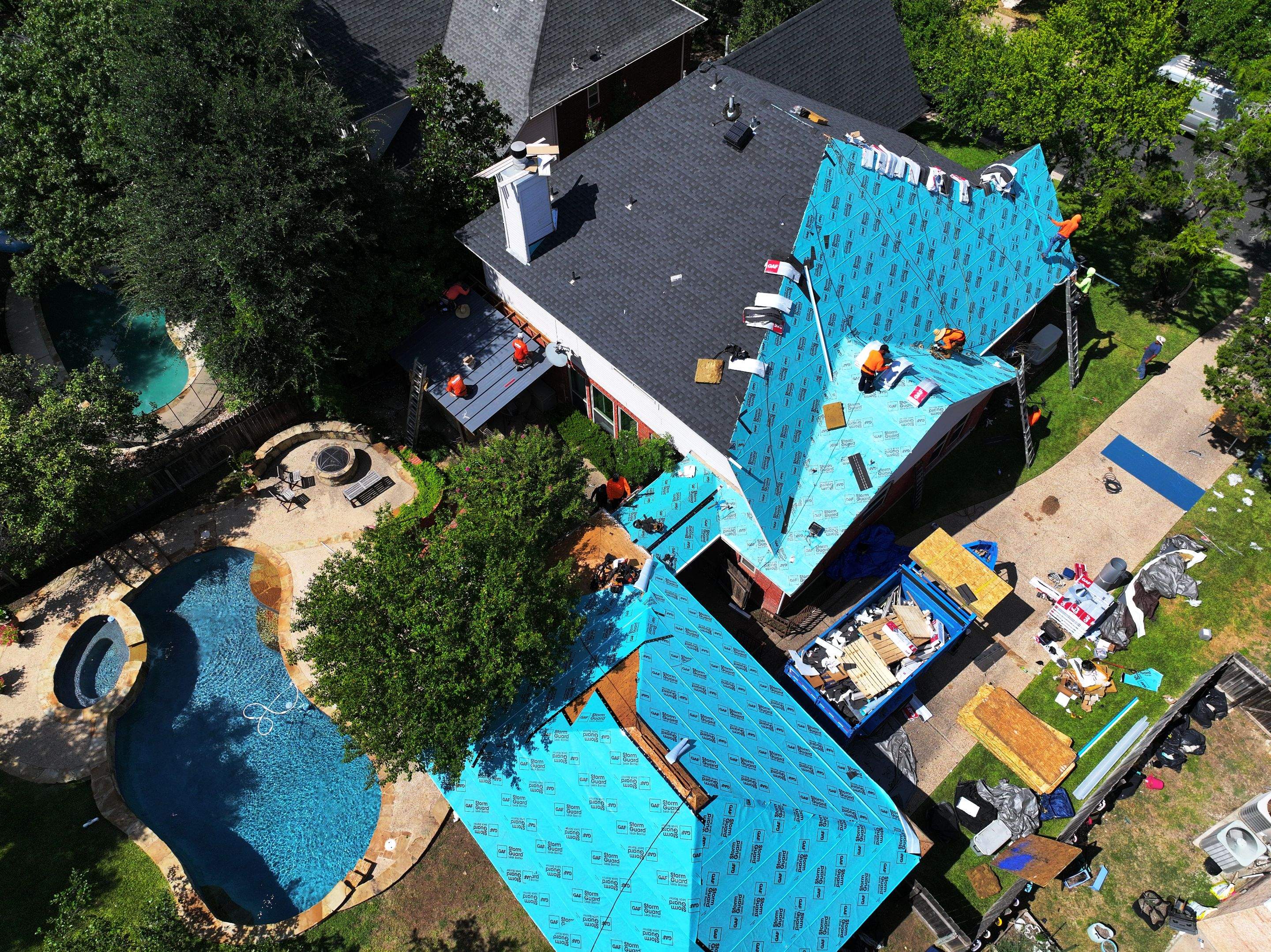 Fortified Northwest Hills Roof Replacment by Lapeyre Roofing