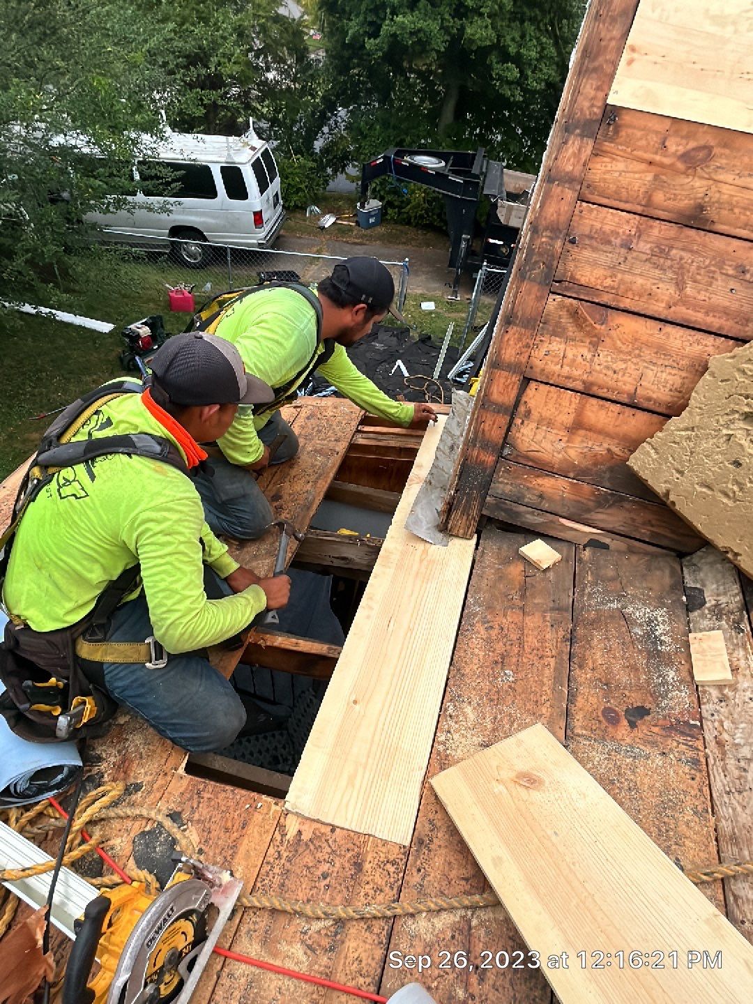 Residential Roofing Installation using Performance Shingles by Mr. Roofer