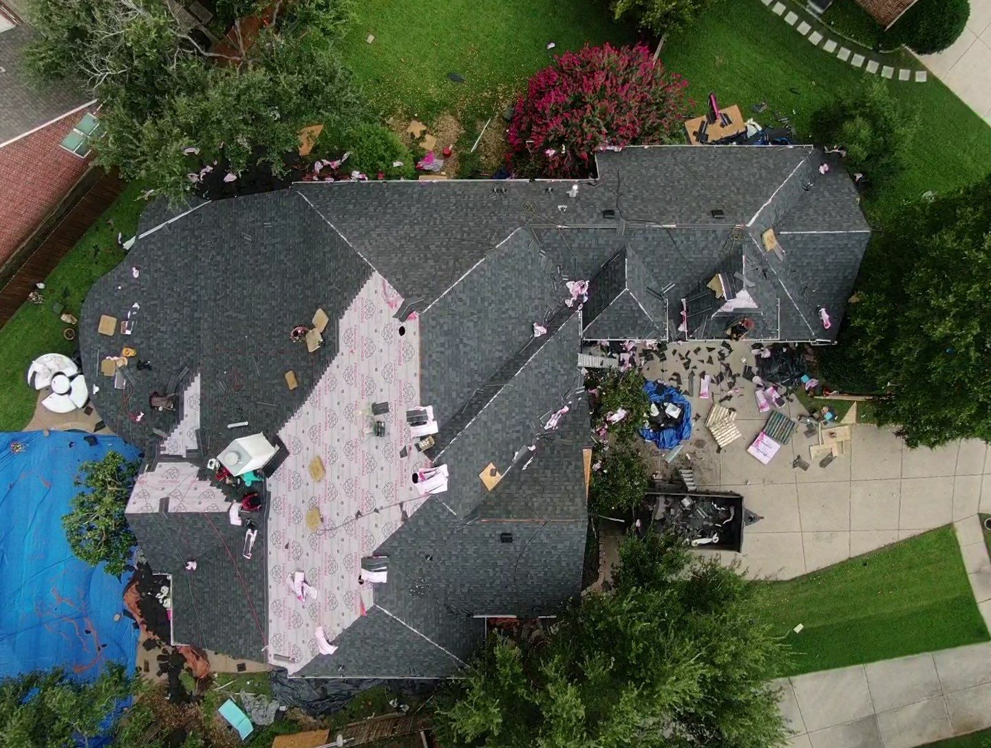 Residential Roof Replacement in Keller TX by Becker Roofing and Exteriors