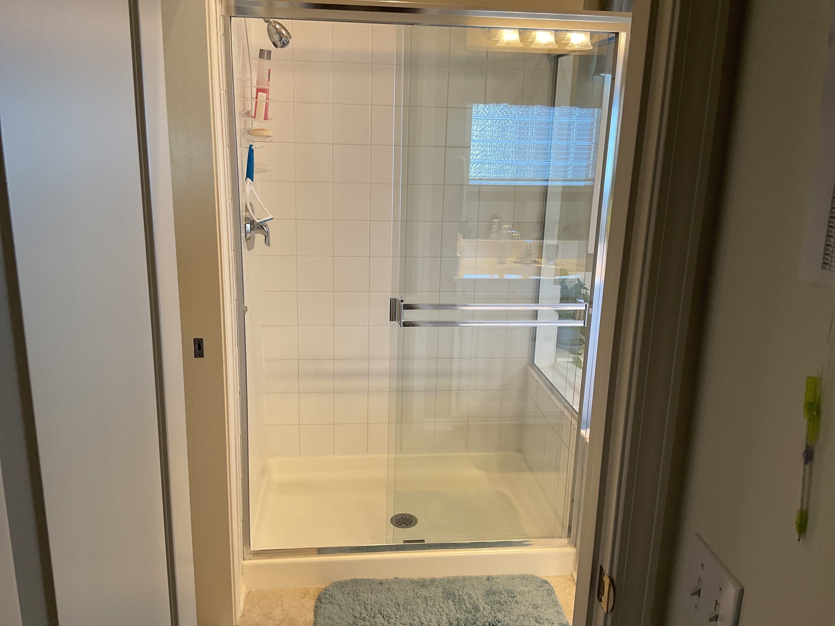 Onyx Shower and vanity top by The Shower Company