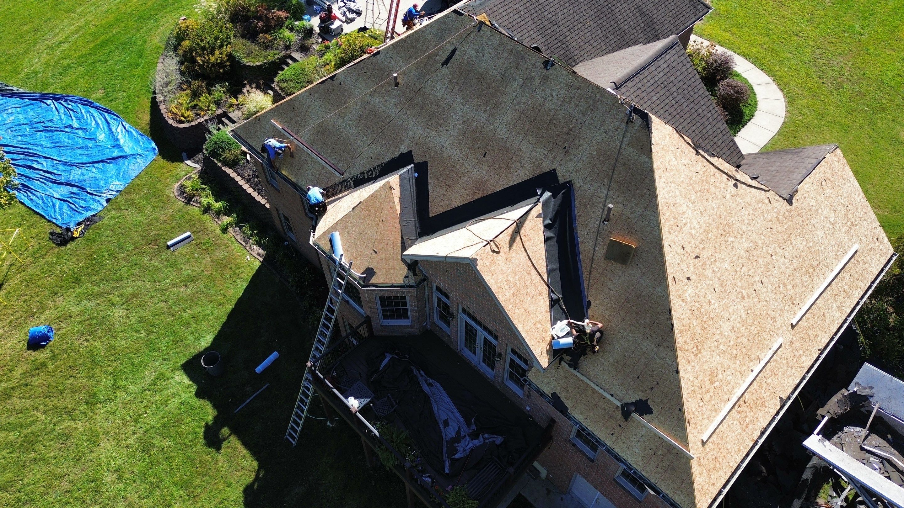 Residential Roofing Installation using Timberline HDZ Shingles - Appalachian Sky by RoofX 