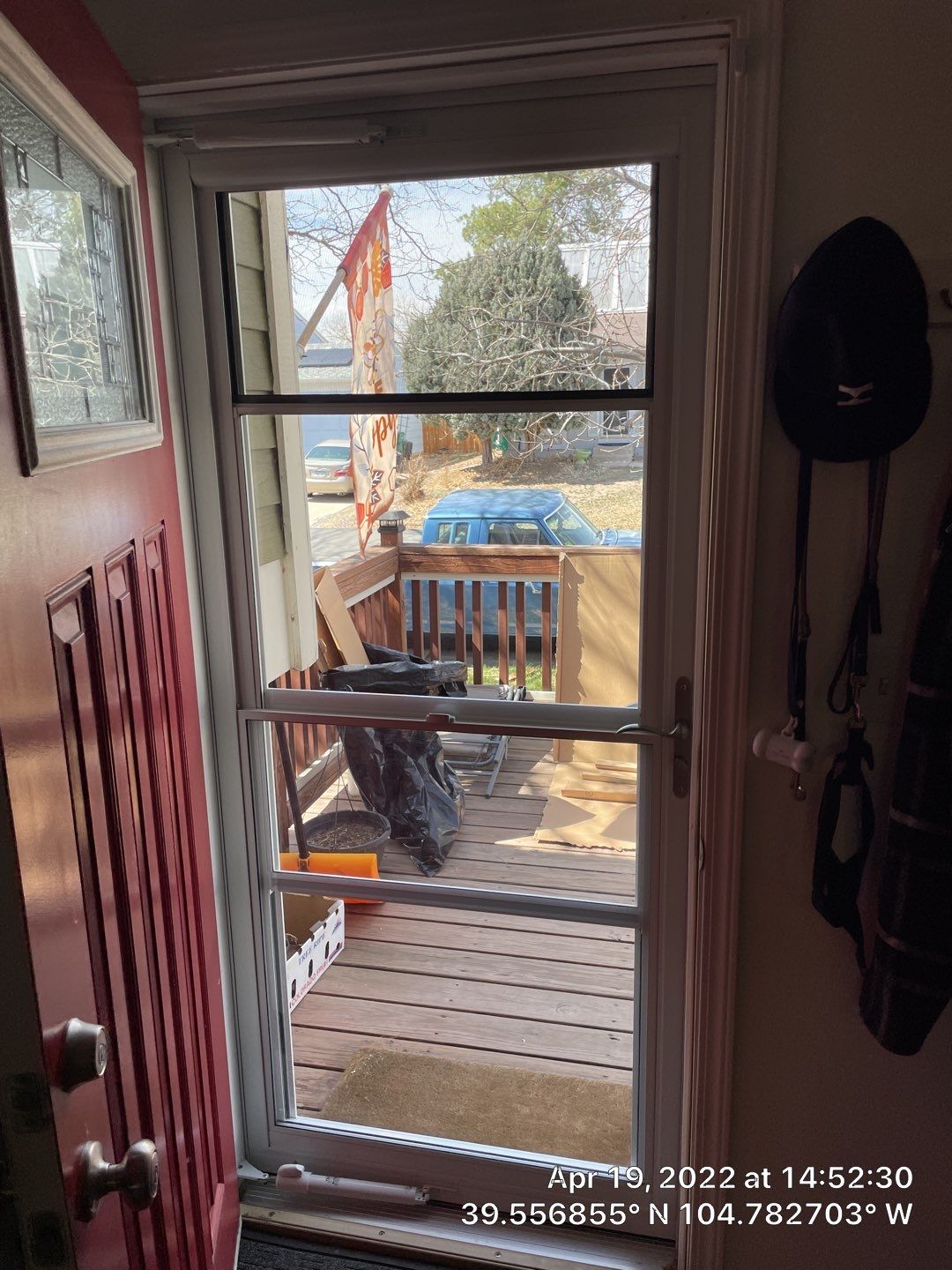 Storm Door Install using White Larson EasyVent by Storm Door Guy 