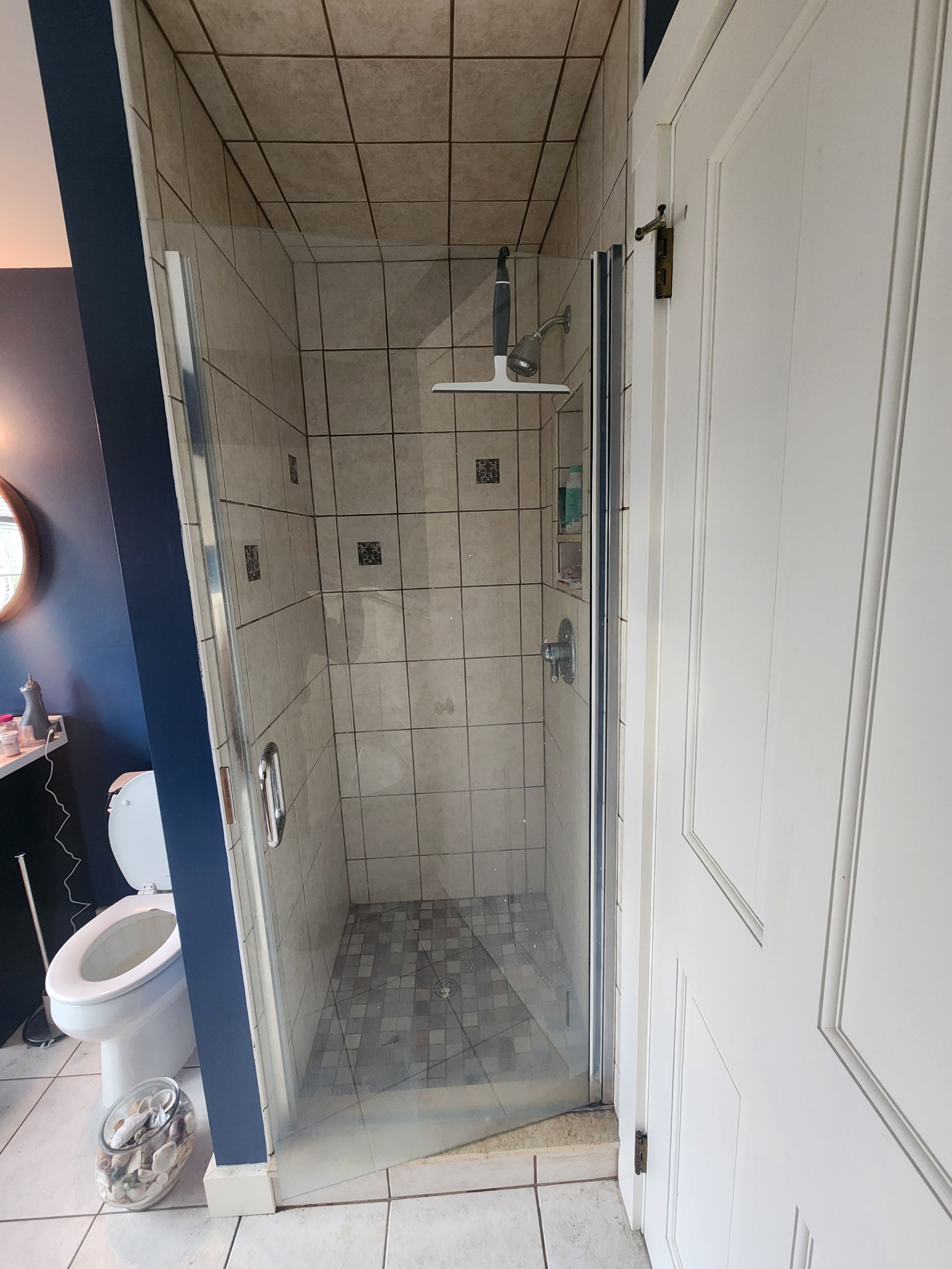 Semi-Frameless Shower Door by Cheshire Glass Company