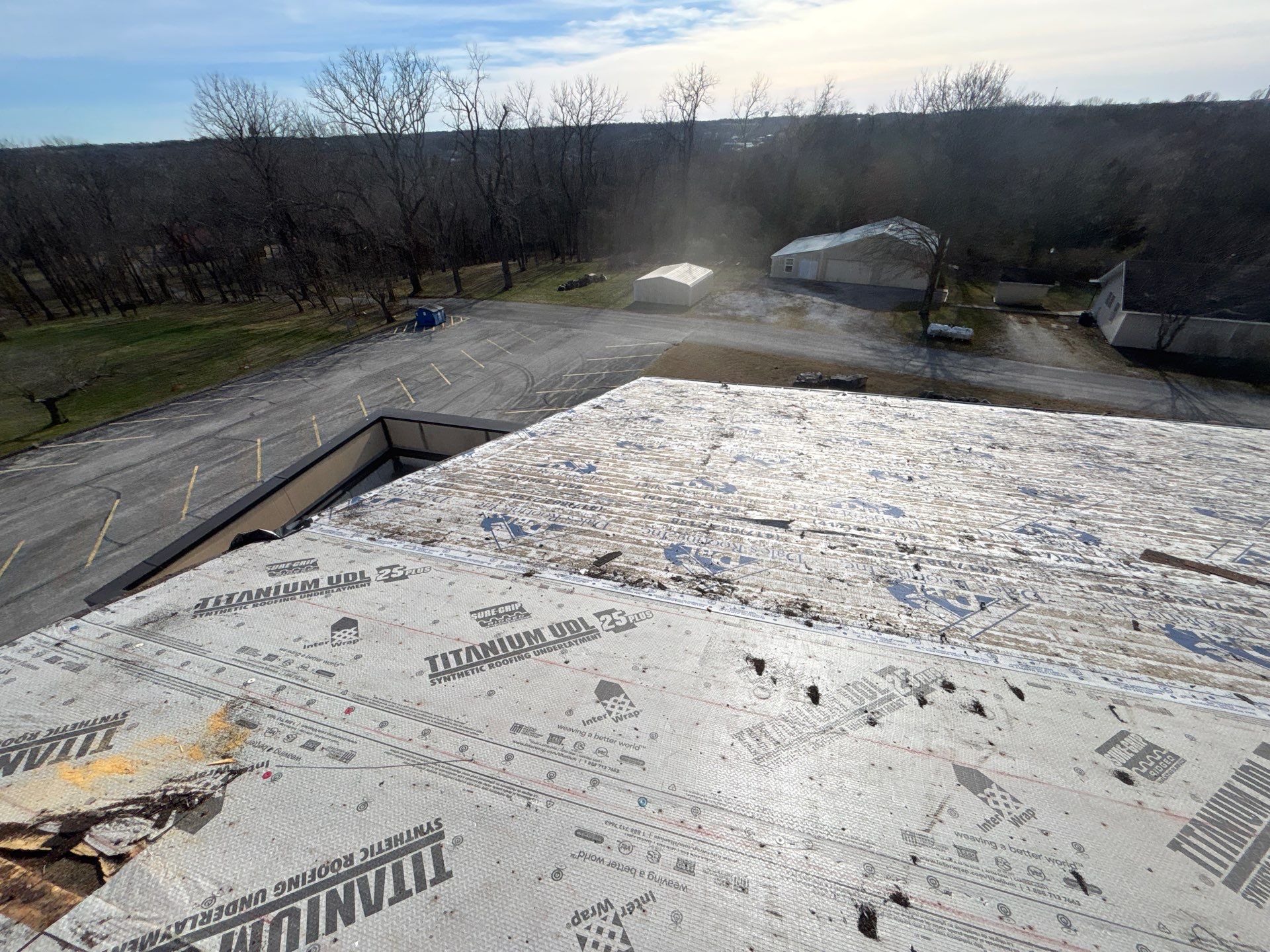 Commercial Multi Structure Roof Install  by Titan Commercial & Residential Roofing 