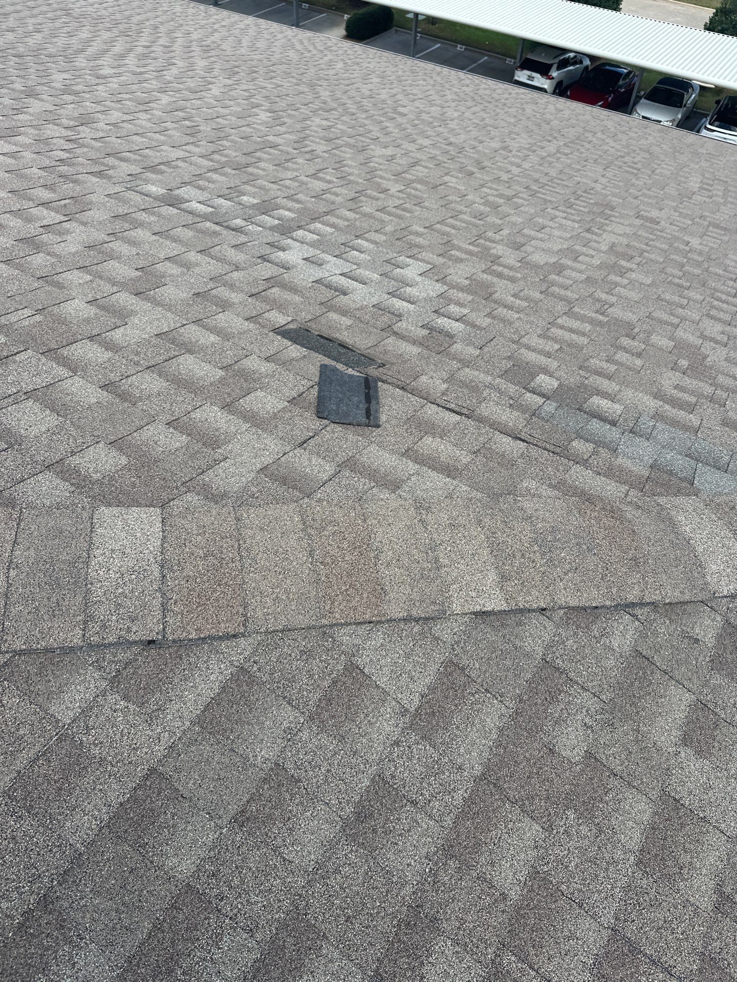 Roof Damage  by Zeus Exteriors