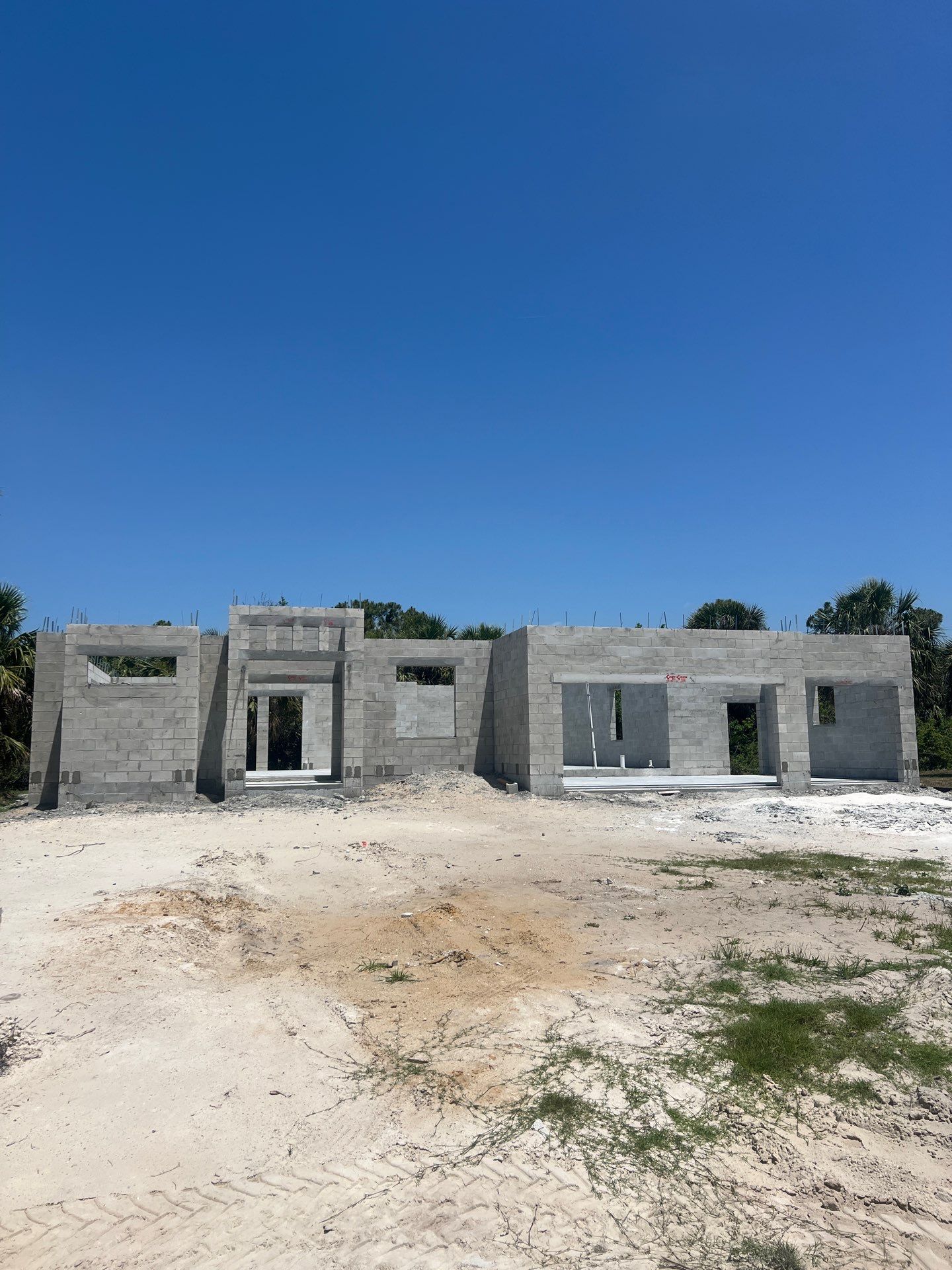 New Home Construction in Rotonda West with Masonry and Custom Framing by Smirnov Construction Inc