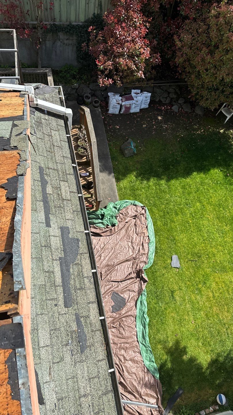 Residential Roofing Installation using GAF HDZ Shingles by Roofing Formula LLC
