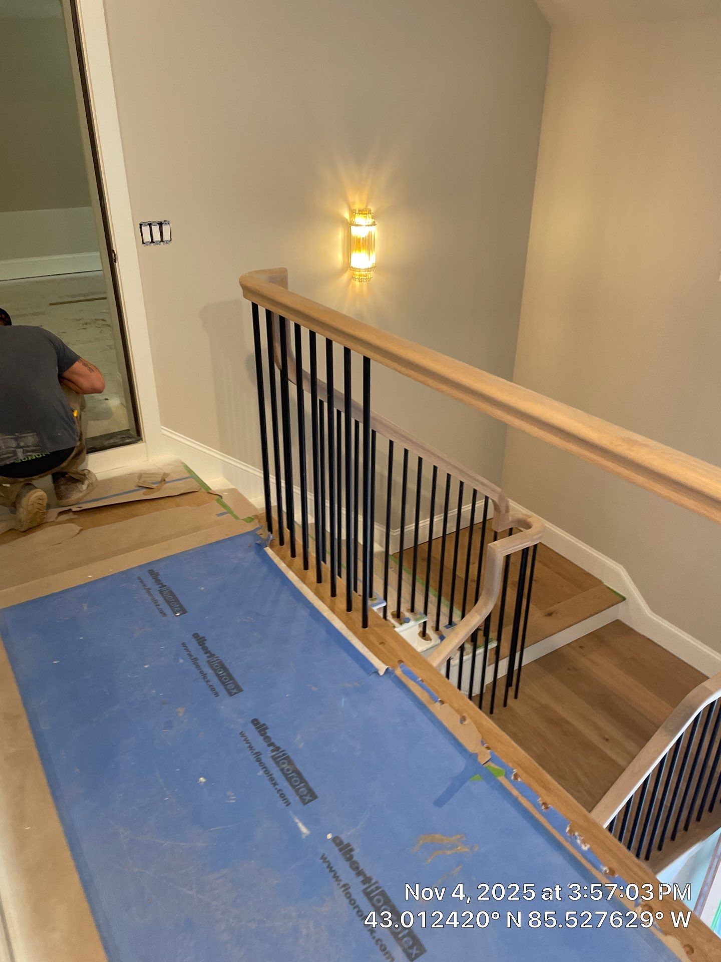 A DREAMY DEN & Matching Hardwoods for this New Build by RTBaldwin Hardwood Floors