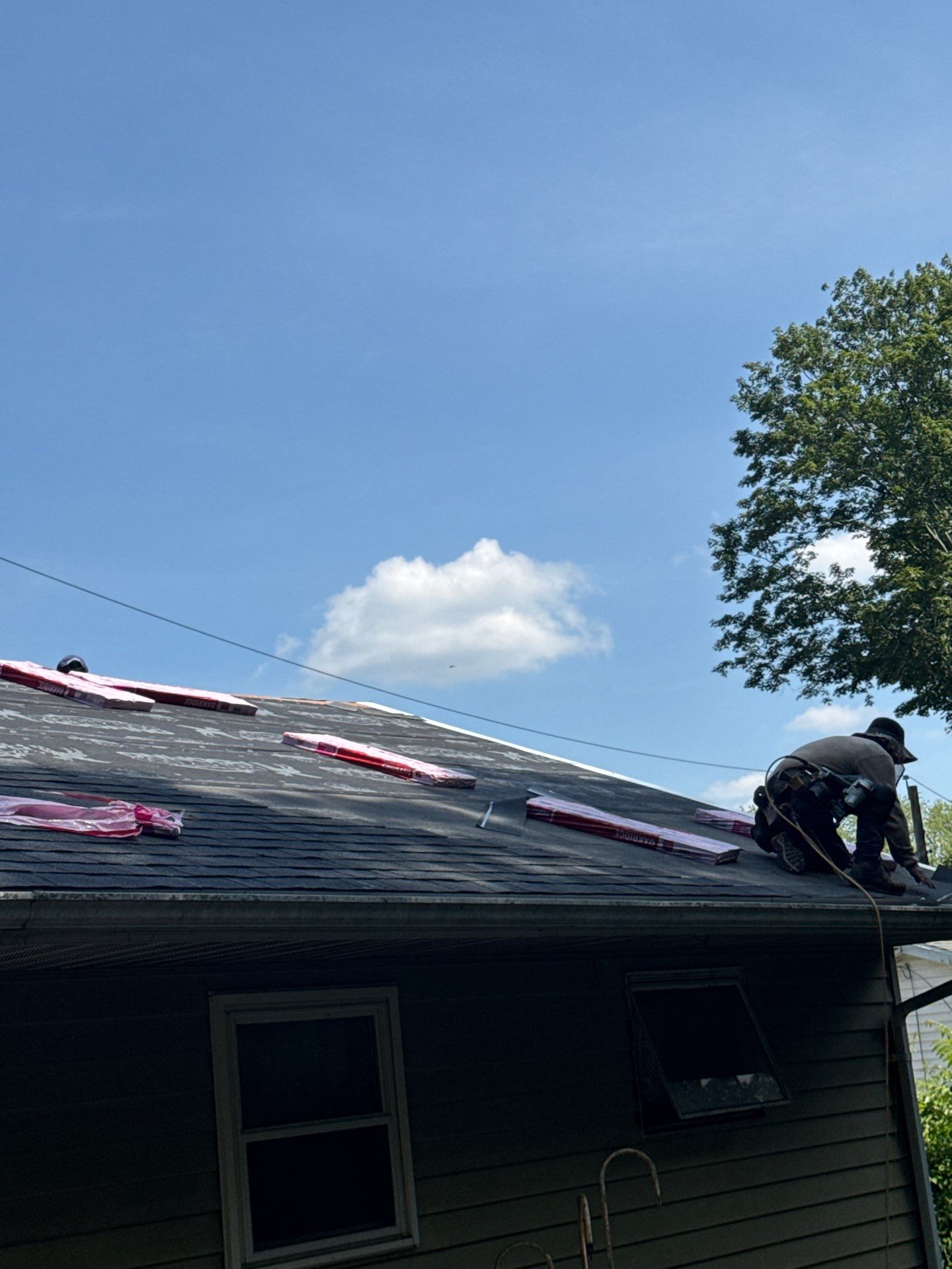 Onyx Black Roof Transformation in Maynard, MA by Mighty Dog Roofing of Greater Middlesex County