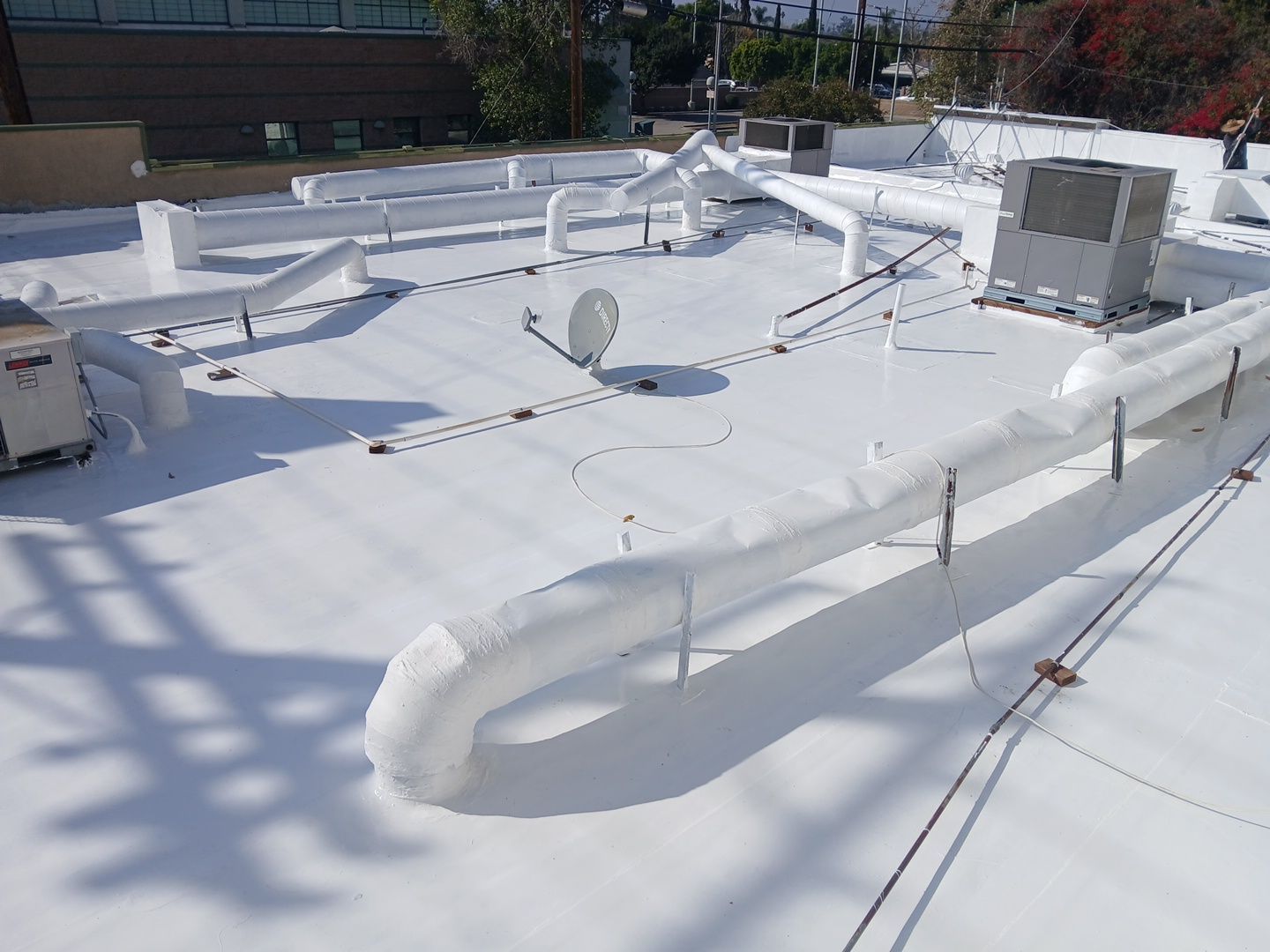 Silicone Coating System by Hull Brothers Roofing