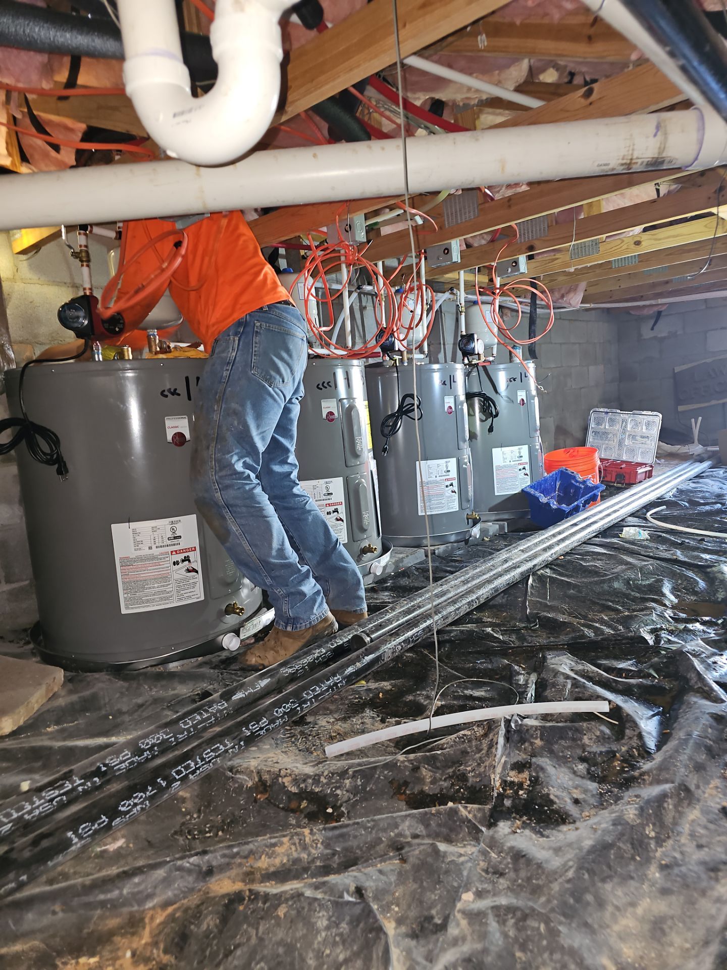 Unpermitted multifamily project converted to permitted and code-approved status. by Ajayi Design and Construction