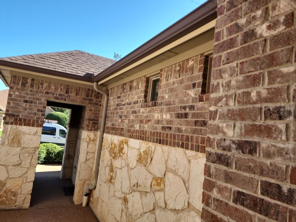 Insurance Claim Roof and Gutters using GAF Timberline HD Barkwood by Tex-Line Roofing