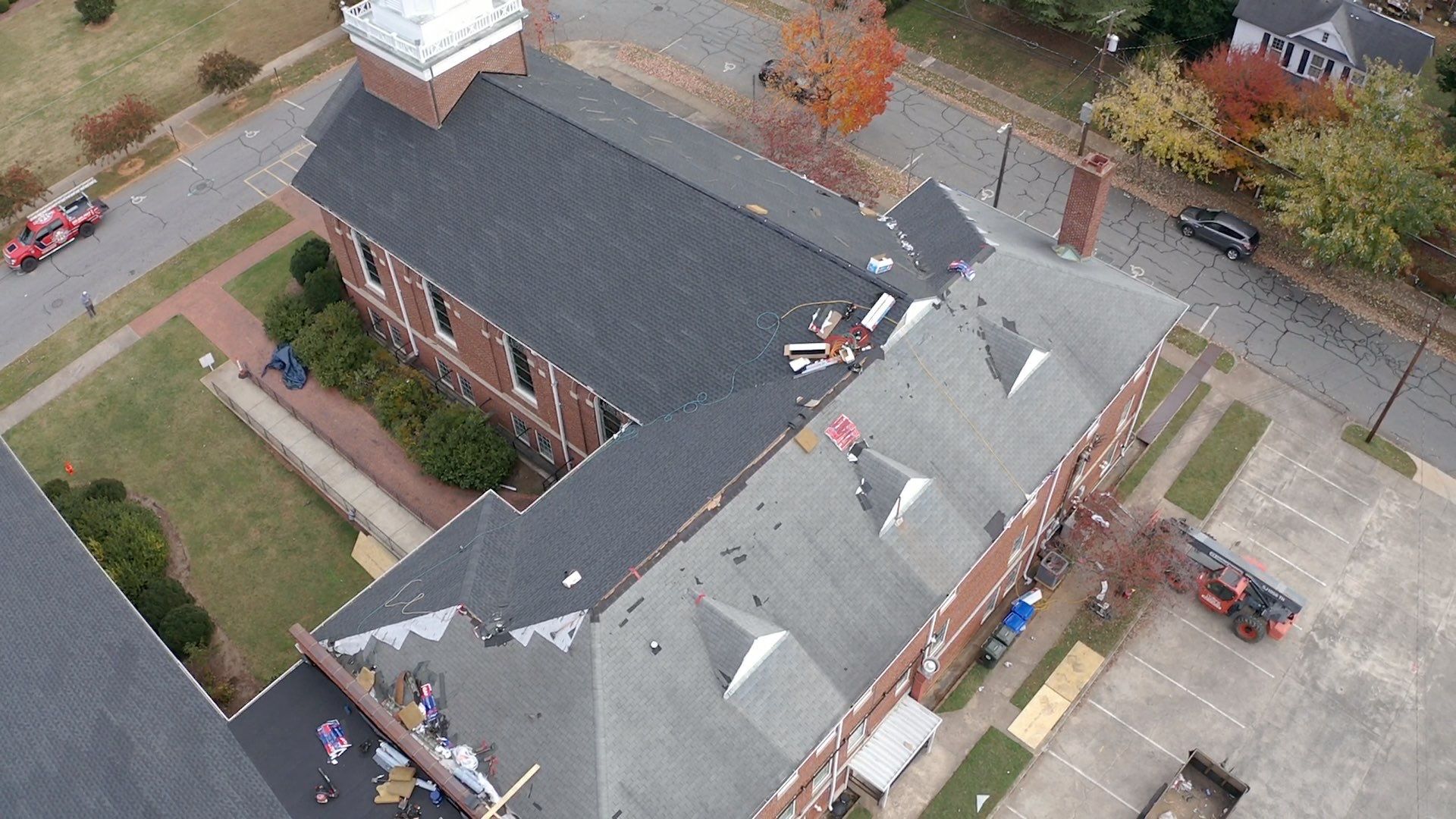 Mebane United Methodist Church by Just In Time Roofing and Restoration