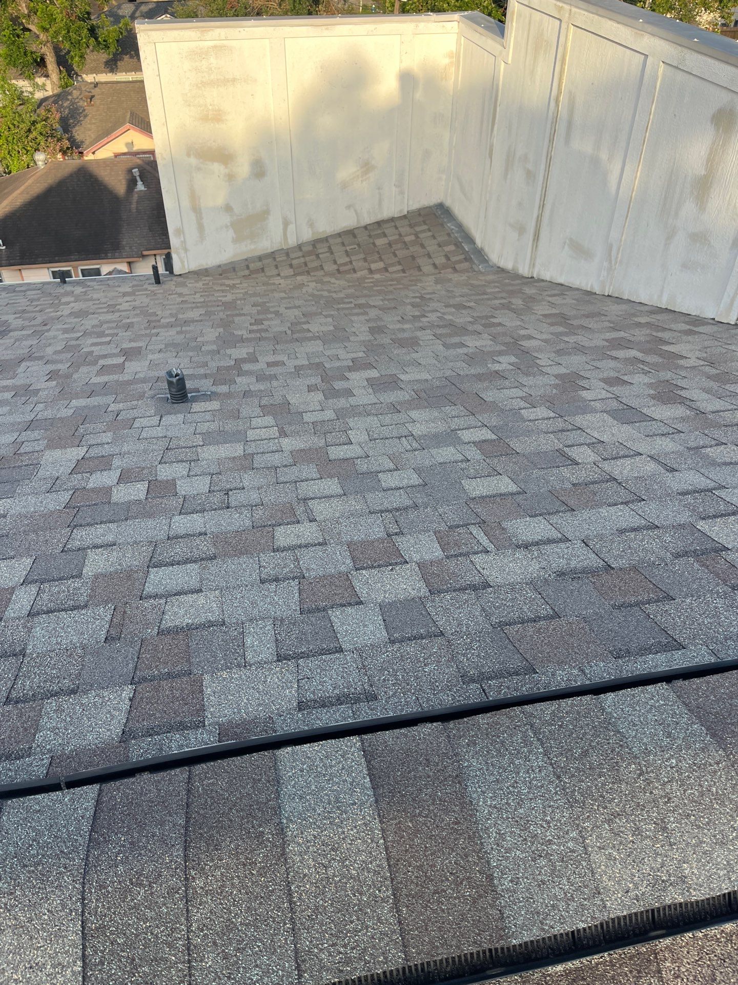 Hail Damage using Owen's Corning Duration (Lifetime) Shingles by Roof Repair Company