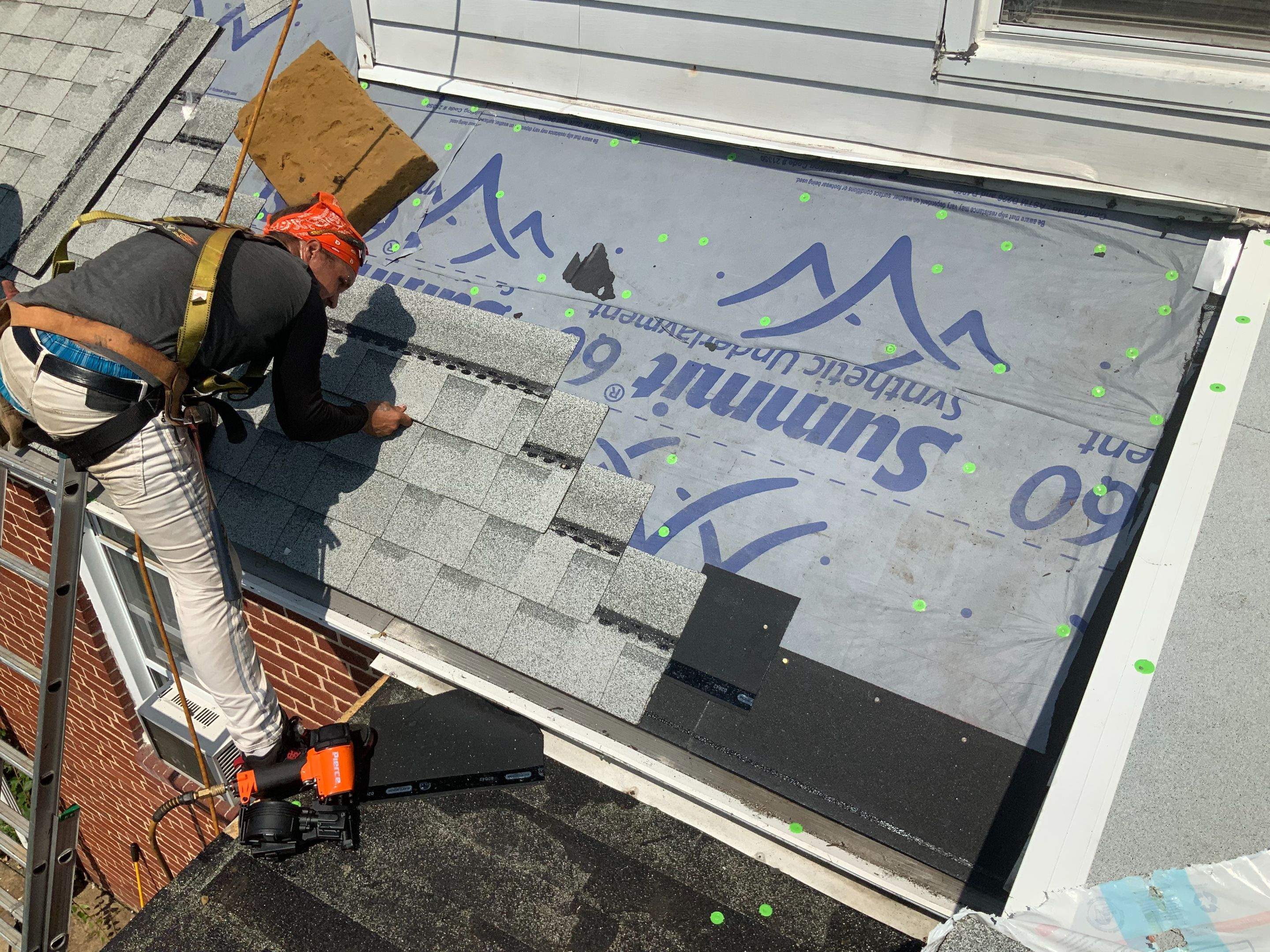 Residential Roofing Installation using Atlas Shingles by Alpha Design Services