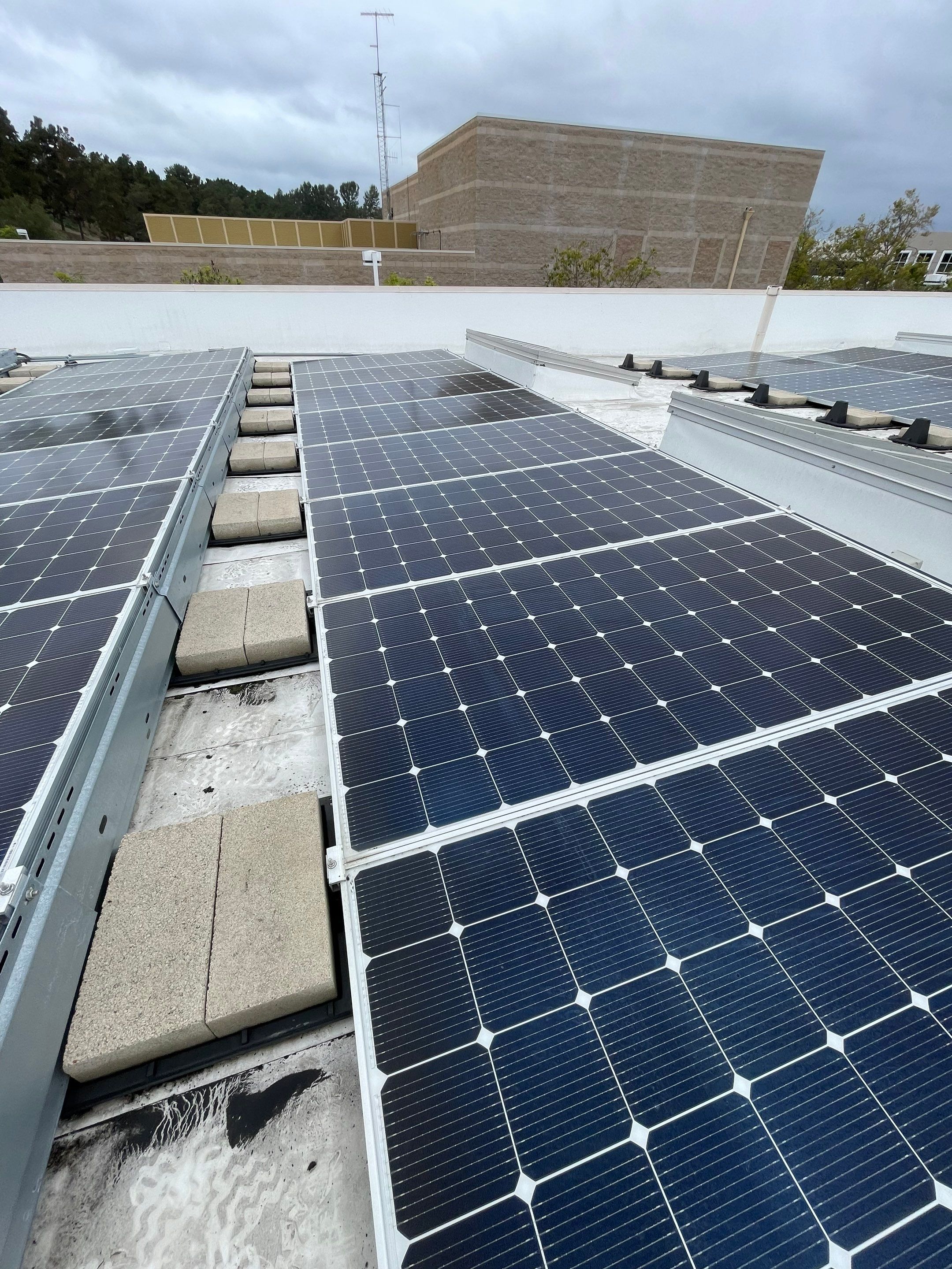 Commercial Solar Cleaning by Palm Coast Solar Cleaning