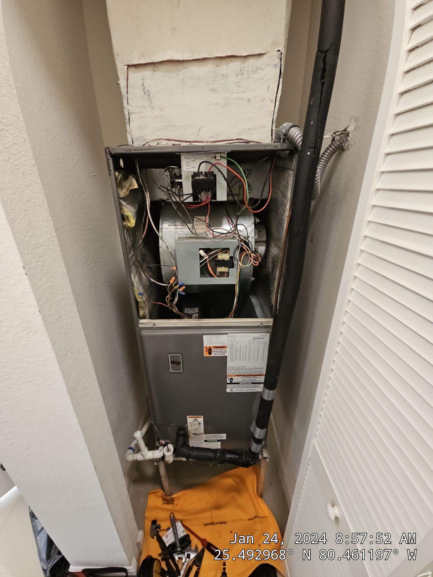 SOME REPLACEMENTS by CARVAJAL A/C MECHANICAL CORP