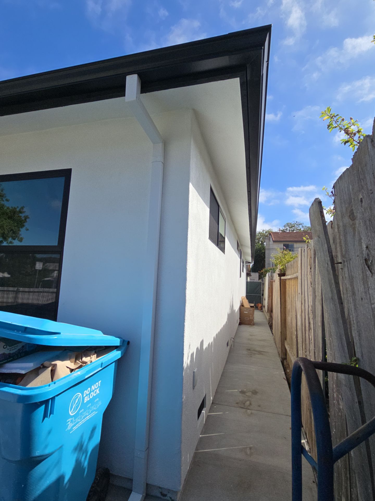 Rain Gutters Project in San Diego by Insulation Labs