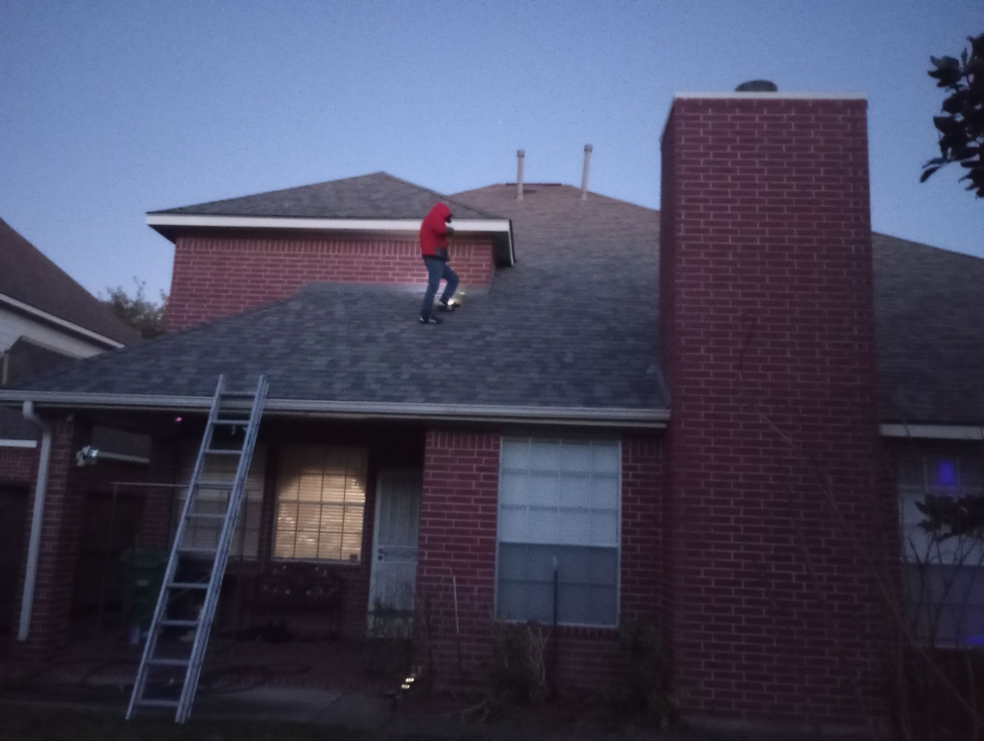 Residential Roofing Installation using Owen's Corning Duration (Lifetime) Shingles by Roof Repair Company