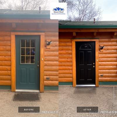 Entry Door using Replace Exterior Door