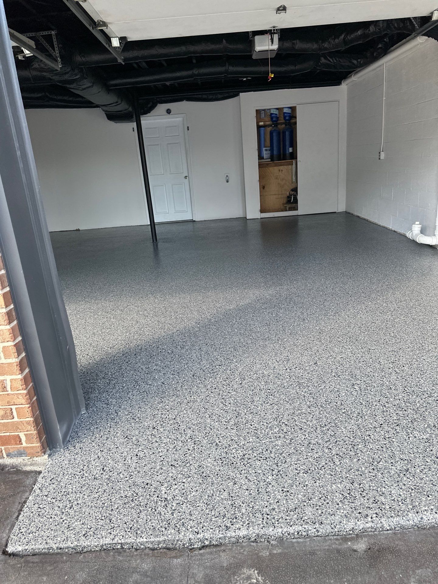 Garage Floor Coating using Nightfall by My Garage Floor Guys