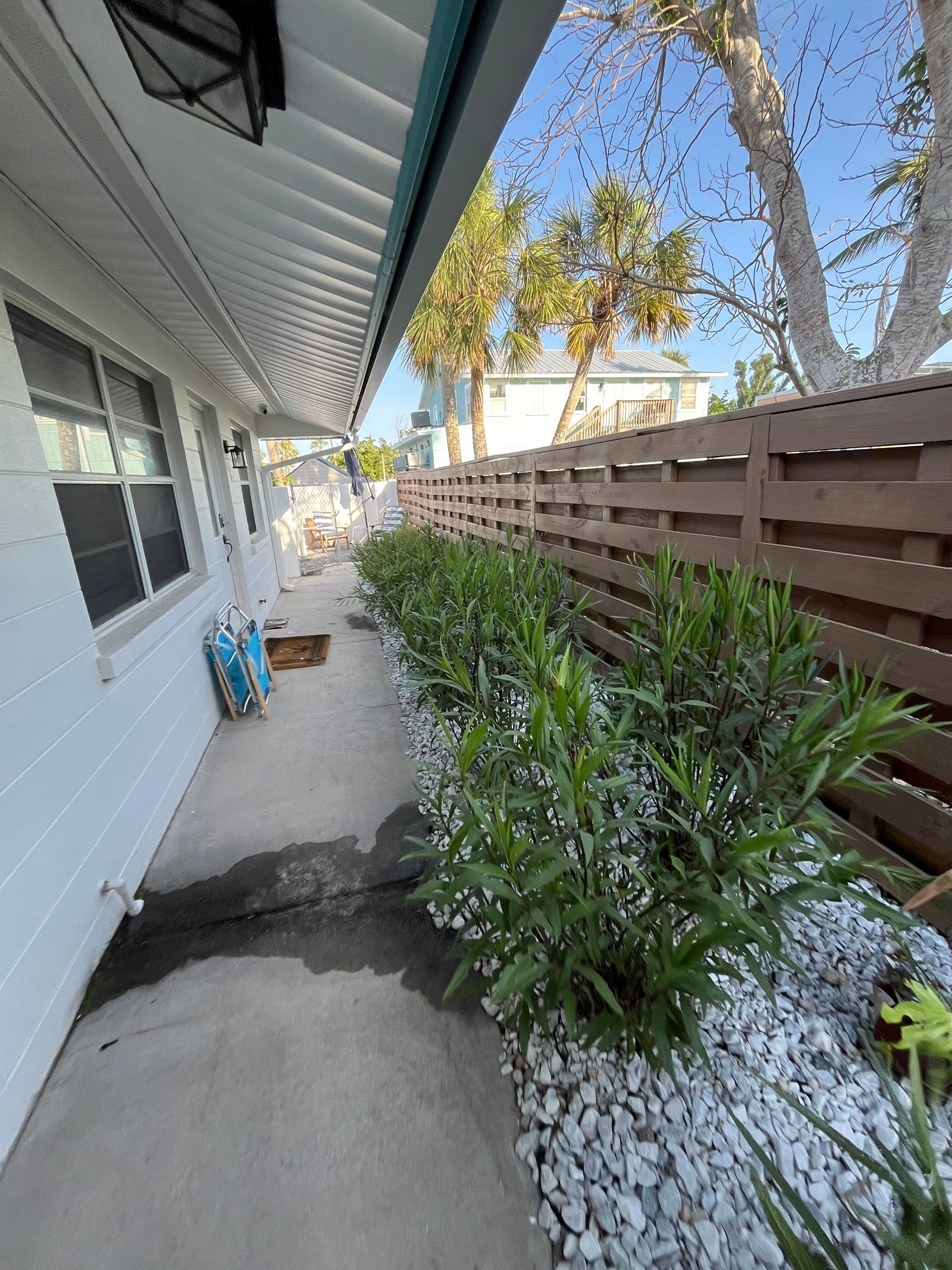 Splash Guard Gutter System and 7-inch Installation in Anna Maria FL by Gutter Professors