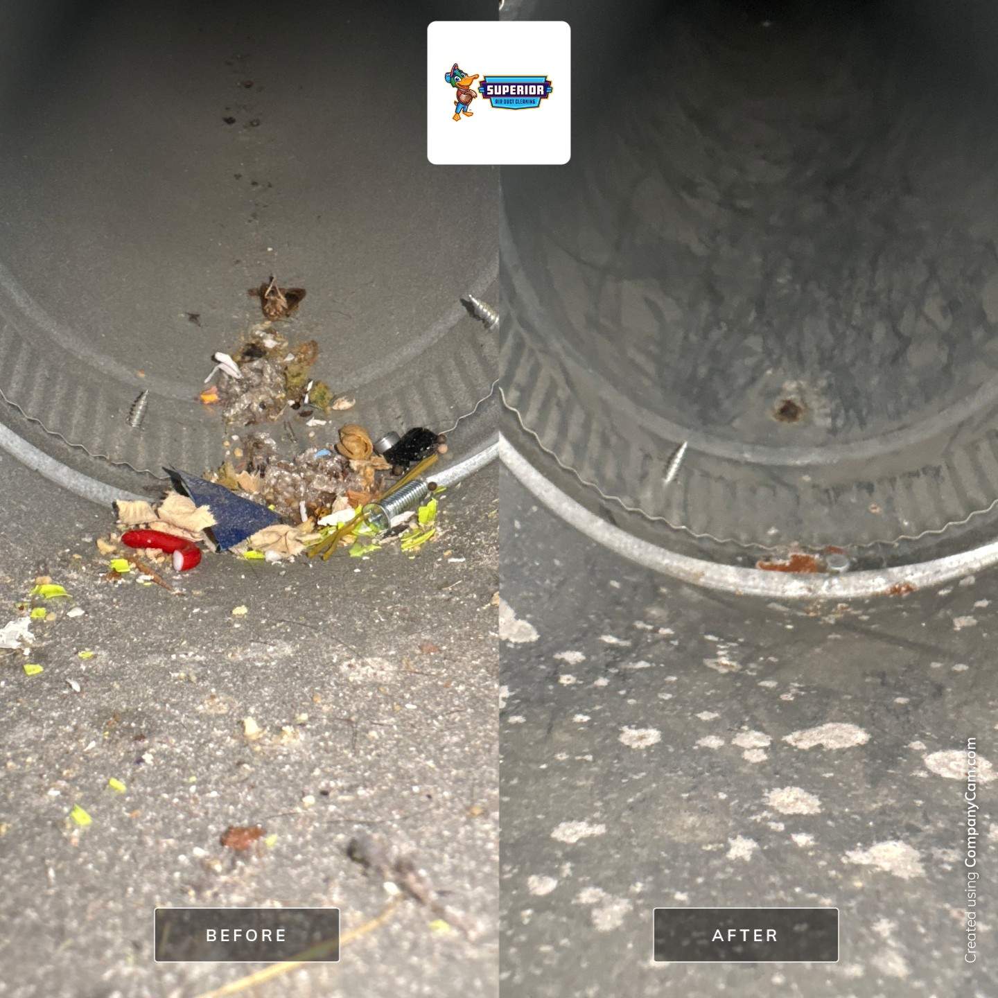 Air Duct Cleaning With a Vacuum Truck in New Castle, PA by Superior Air Duct Cleaning