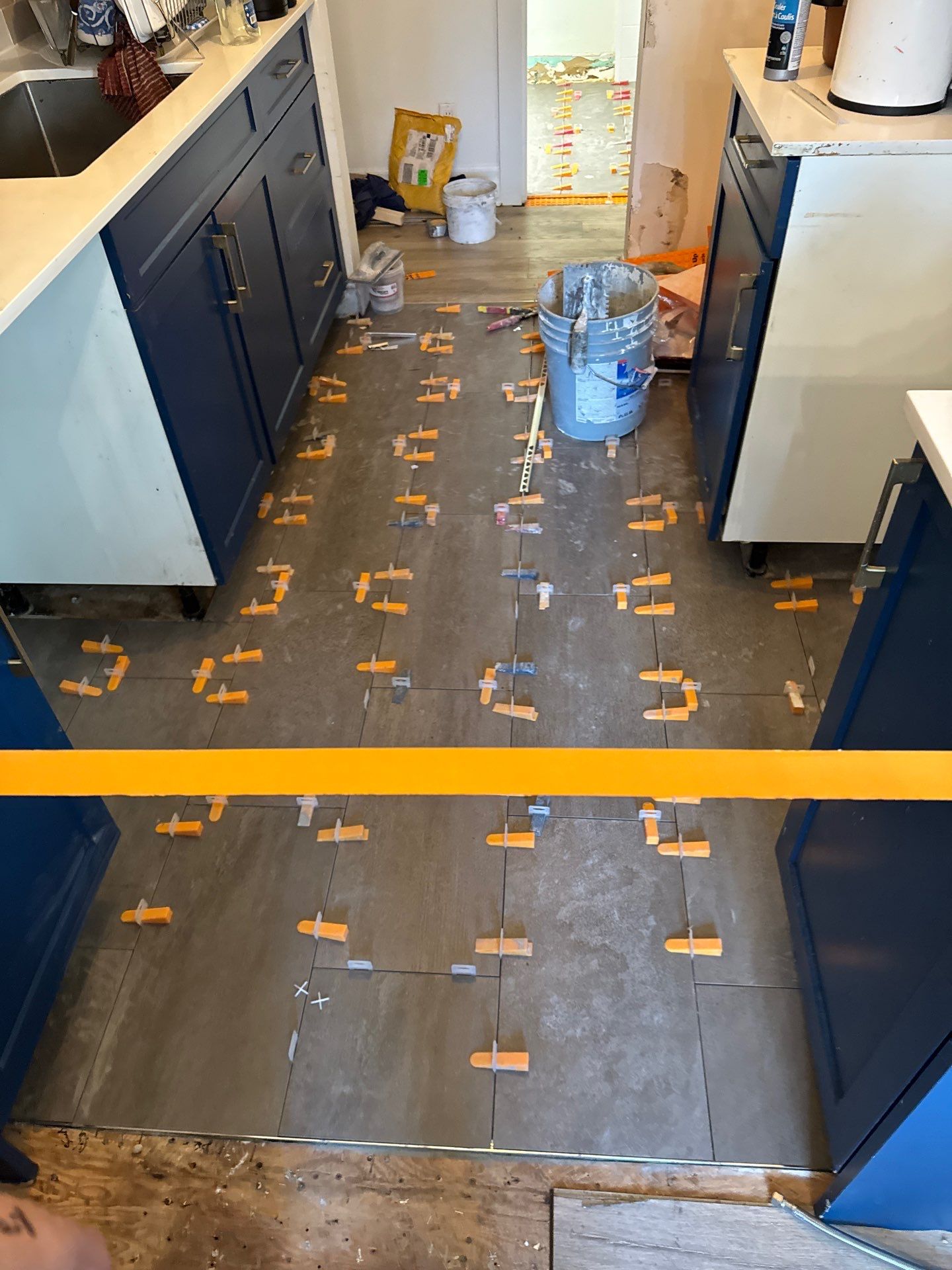 Kitchen Flooring & Bathroom Upgrade by YVR Construction Group