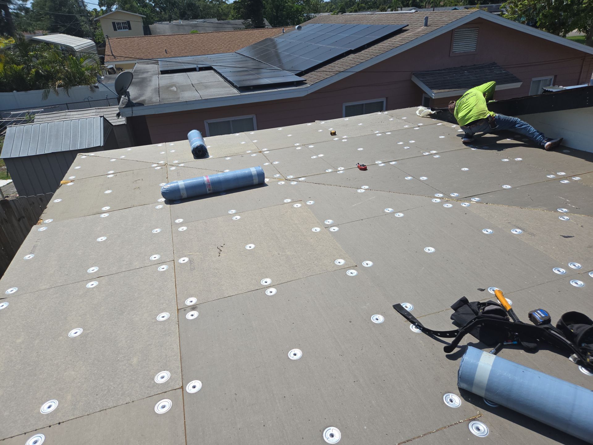 Project in St. Petersburg 33710 by Mitchell Roofing Company LLC 