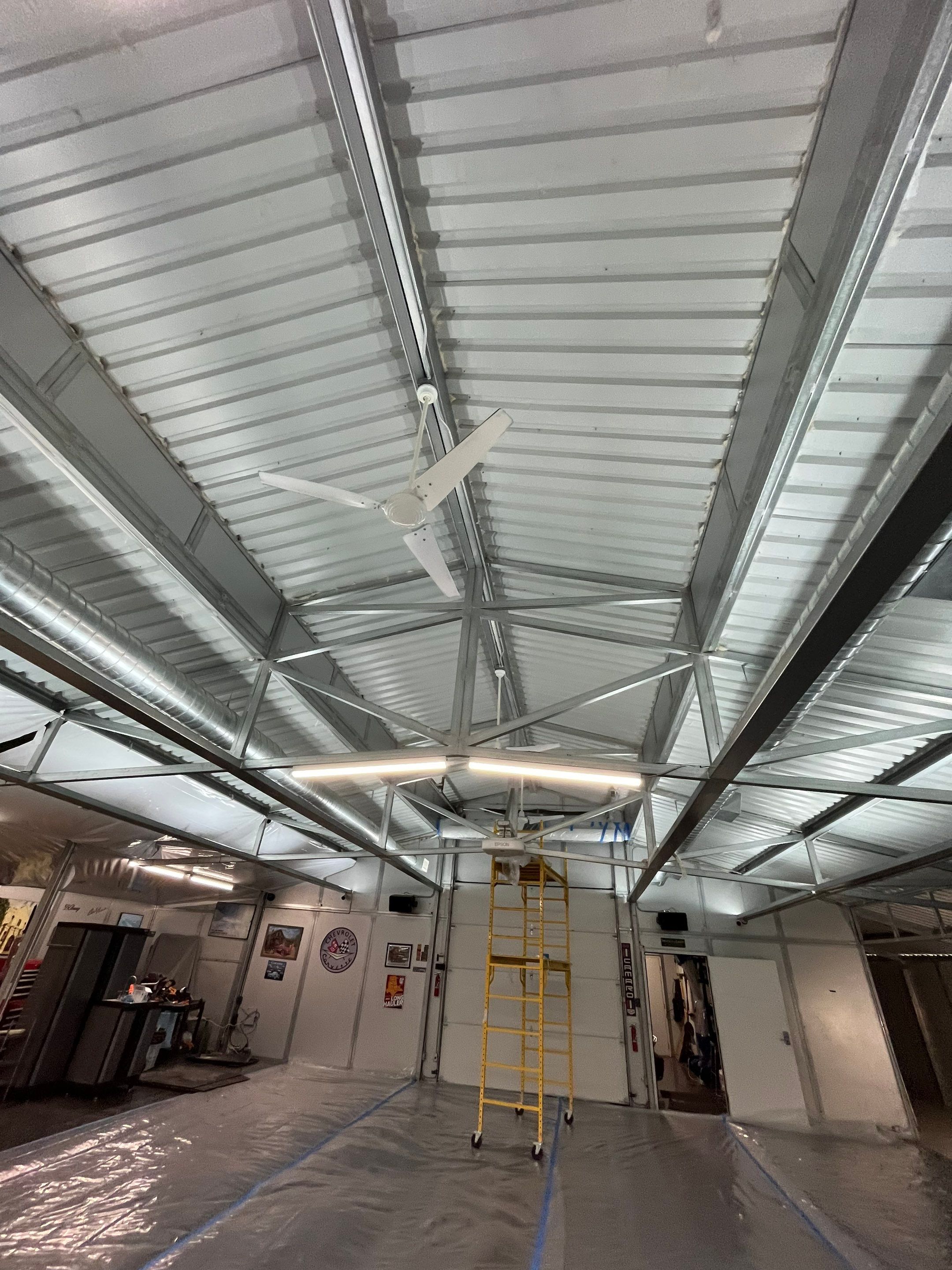 Sunnyvale Tx, Close cell spray foam custom garage  by Apex Insulation Solutions