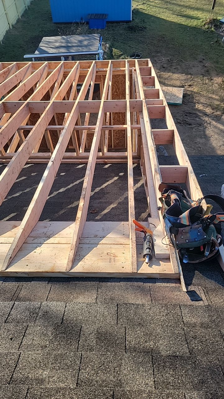 Garage Addition by Avalon Roofing and Exteriors