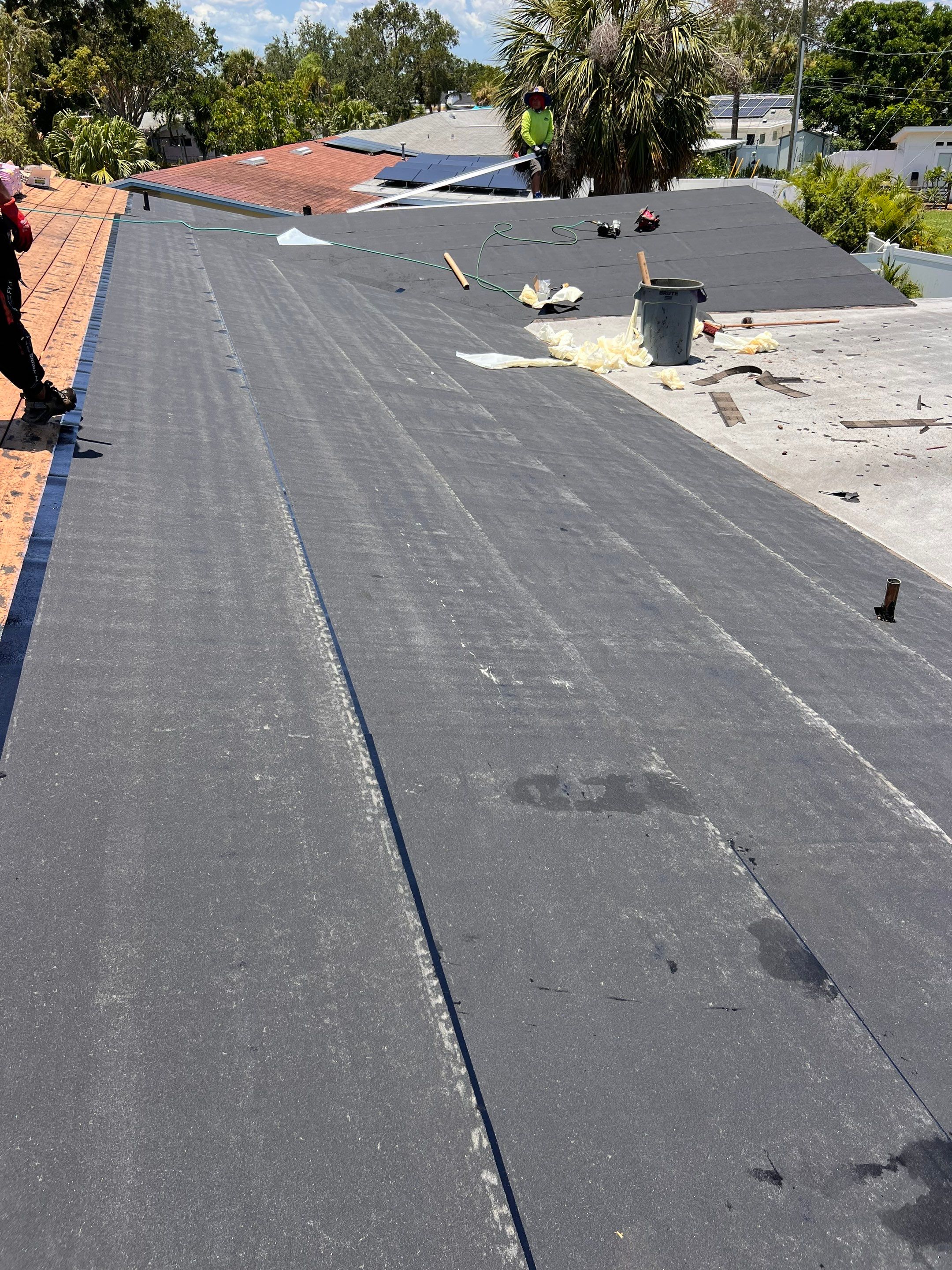 Project in St. Petersburg 33711 by Mitchell Roofing Company LLC 