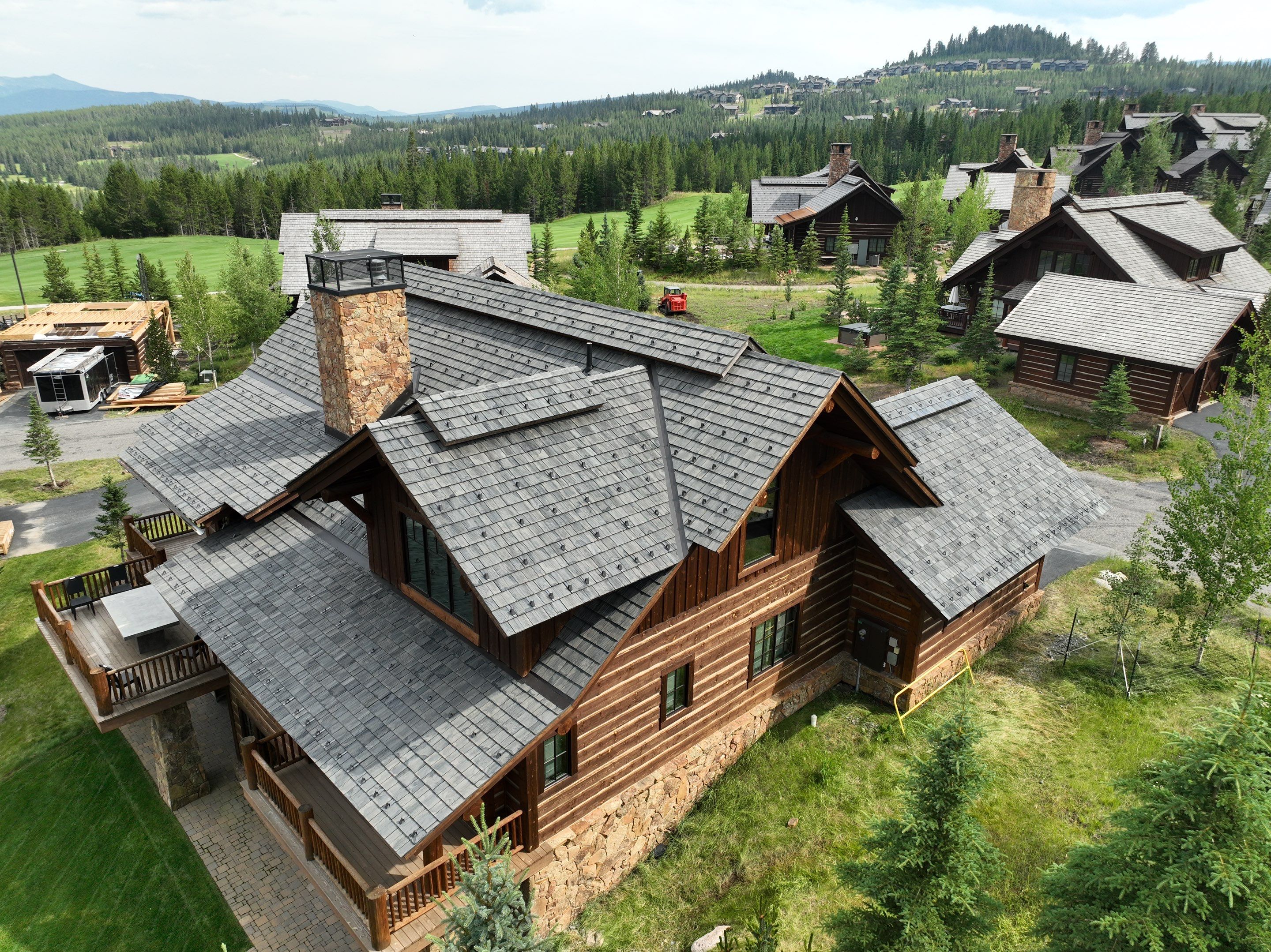 Brava Shake - Canyon Gray  by Montana Roofing Solutions